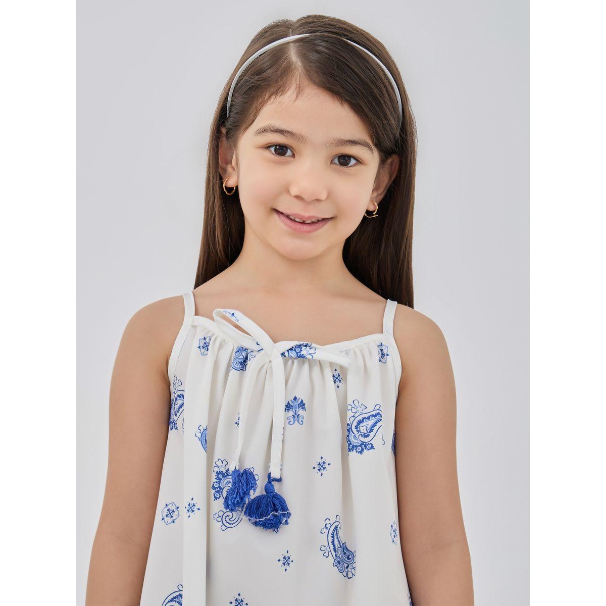فستان مُطبع بحمالات مع تفاصيل فيونكة-girls-clothing-dressesandjumpsuits-image-3