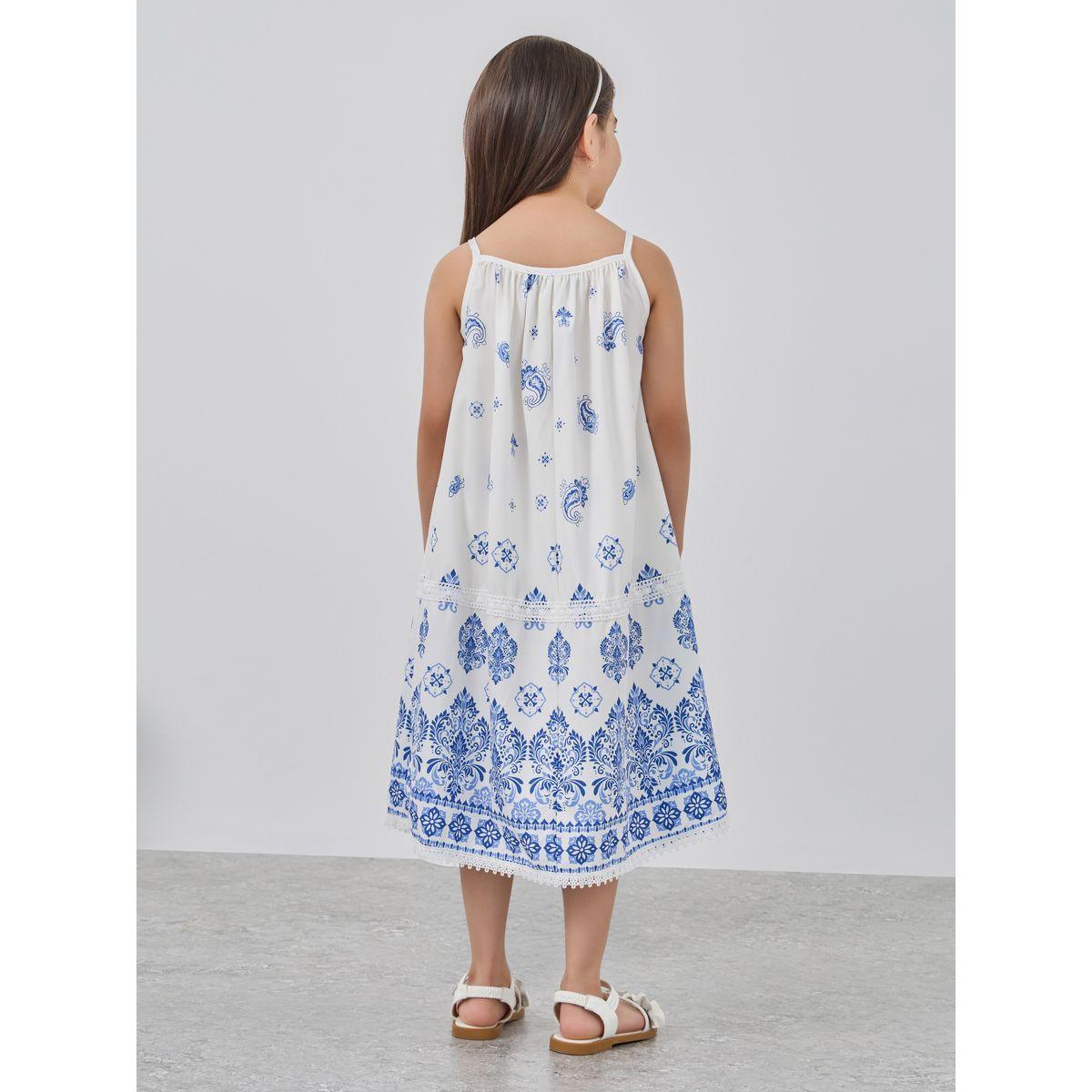 فستان مُطبع بحمالات مع تفاصيل فيونكة-girls-clothing-dressesandjumpsuits-image-4