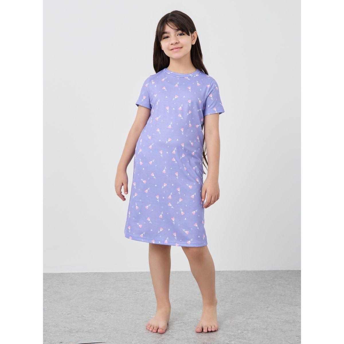 قميص نوم بطبعة زهور-girls-clothing-nightwear-image-1
