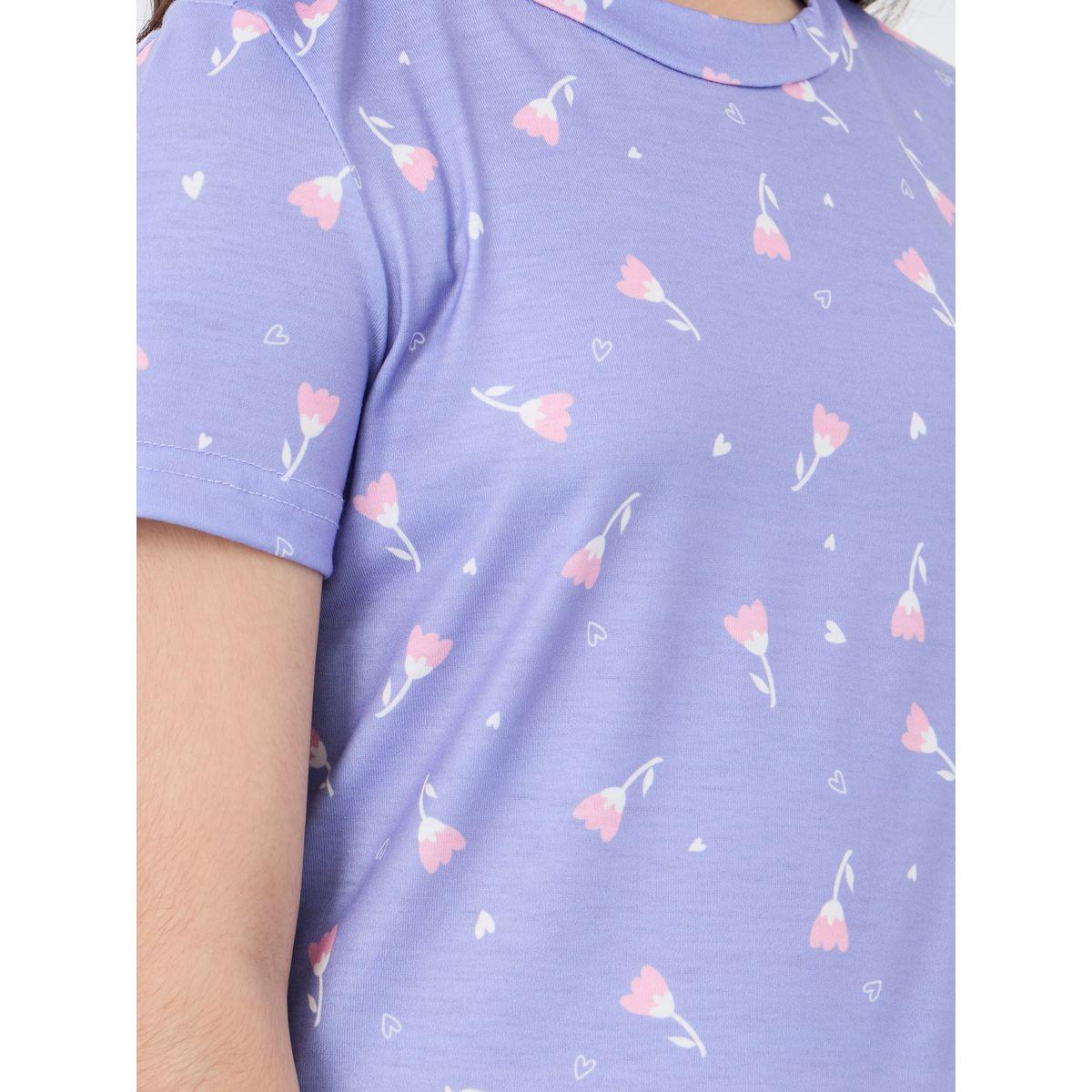 قميص نوم بطبعة زهور-girls-clothing-nightwear-image-3