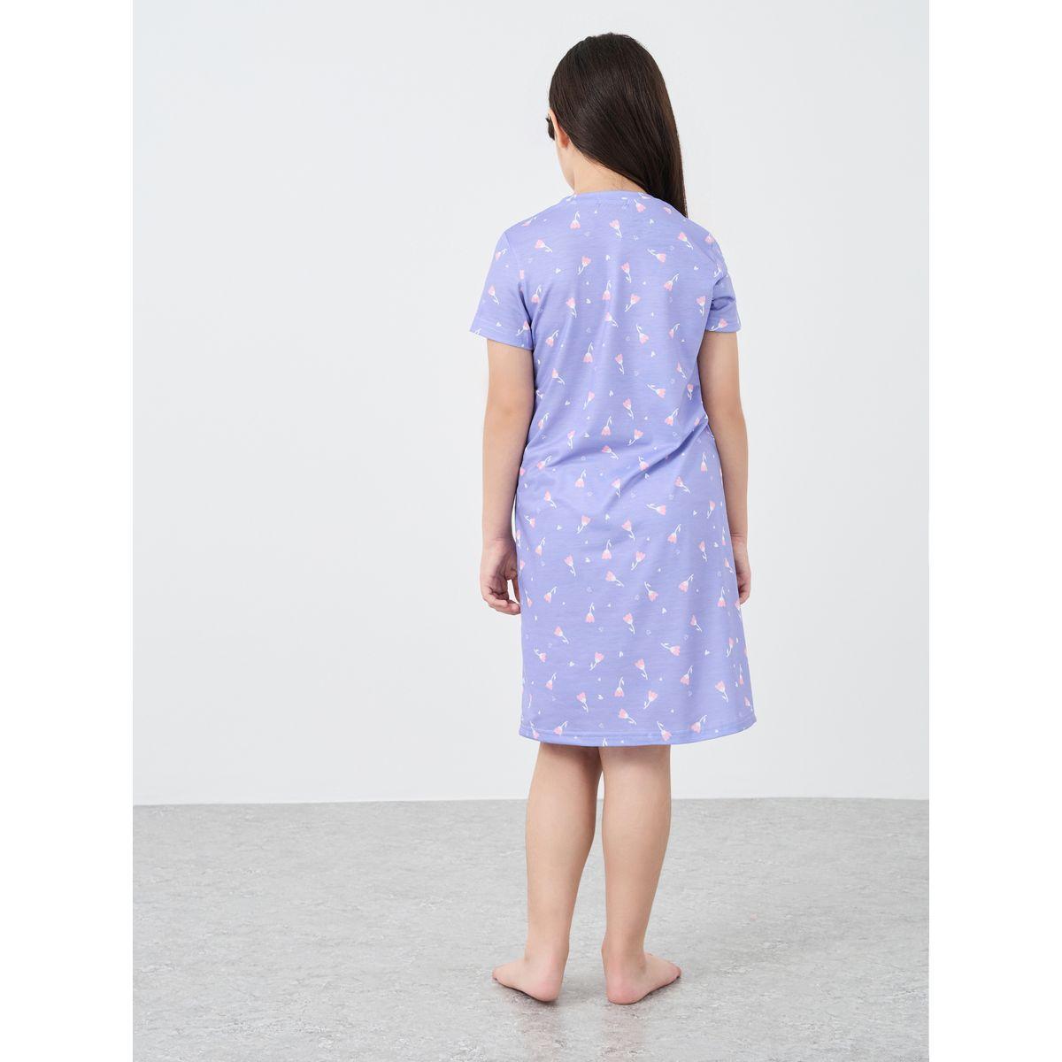 قميص نوم بطبعة زهور-girls-clothing-nightwear-image-4