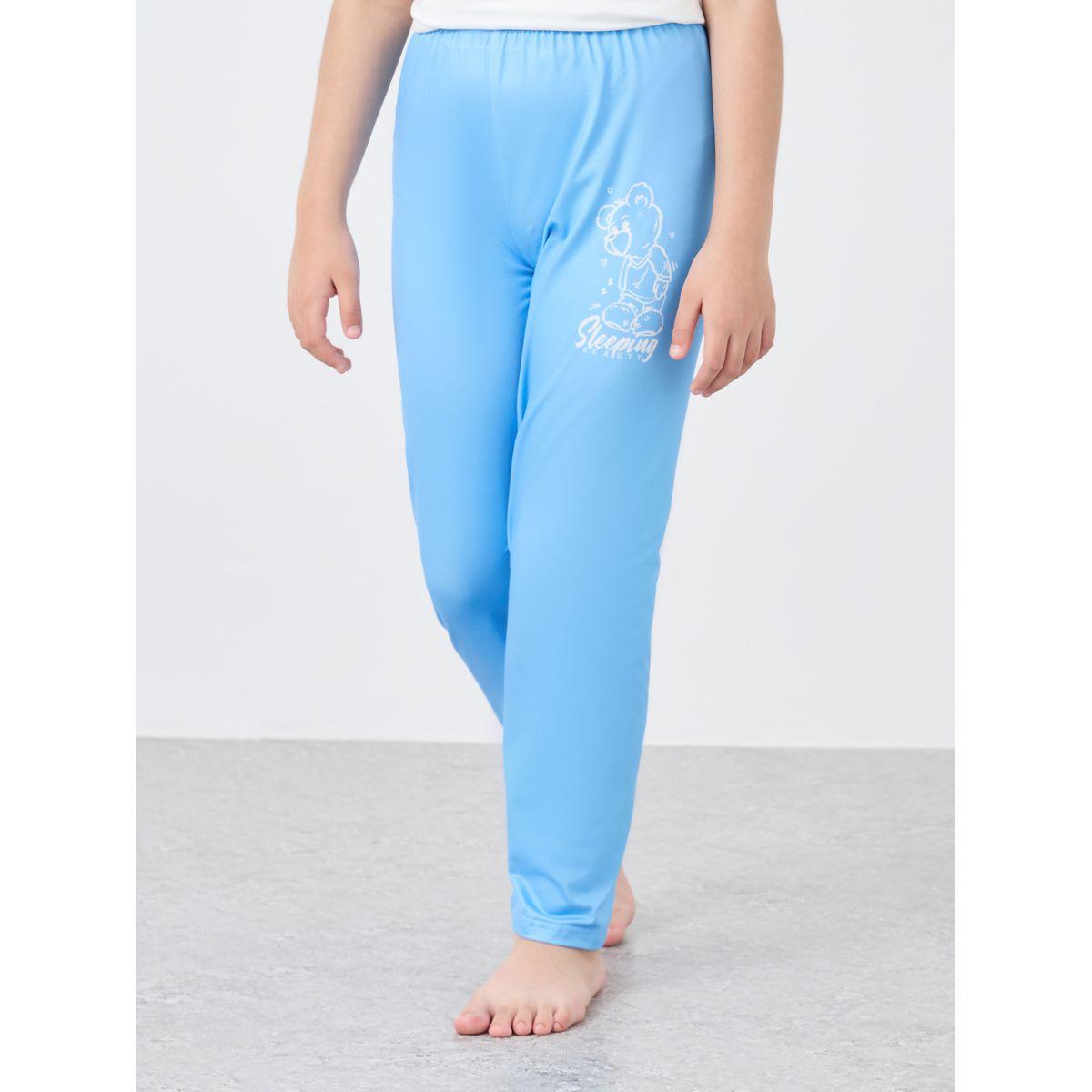 طقم من بنطال بيجاما وتيشيرت بطبعة دُب-girls-clothing-nightwear-image-5