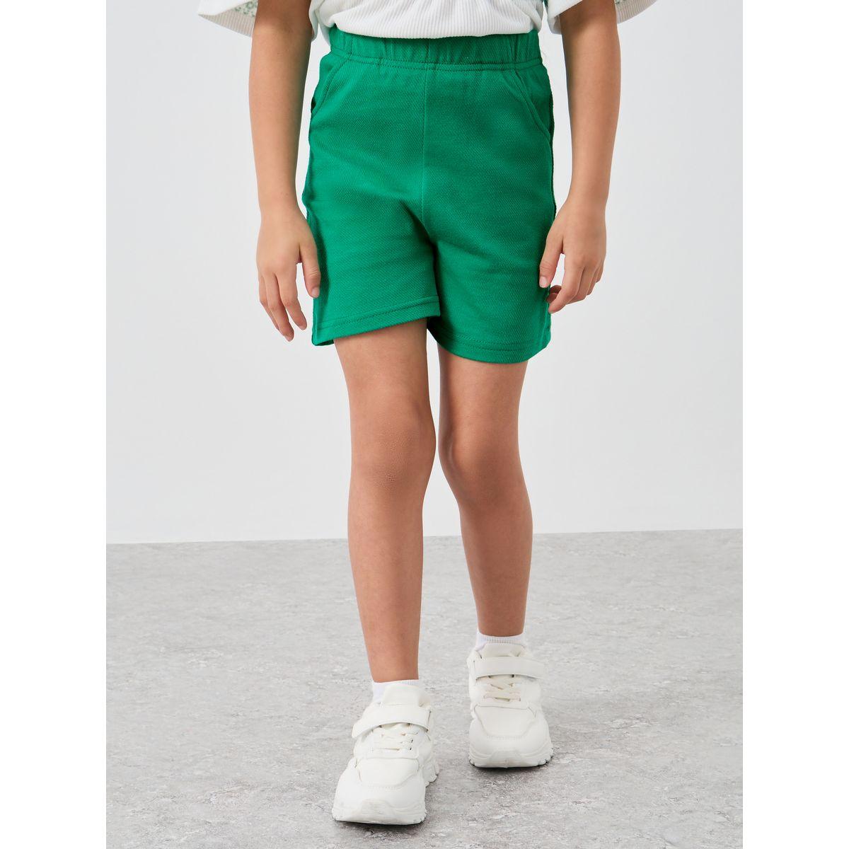 Styli Printed Ruffled Hem Top and Shorts Set-girls-clothing-setsandcoords-image-5