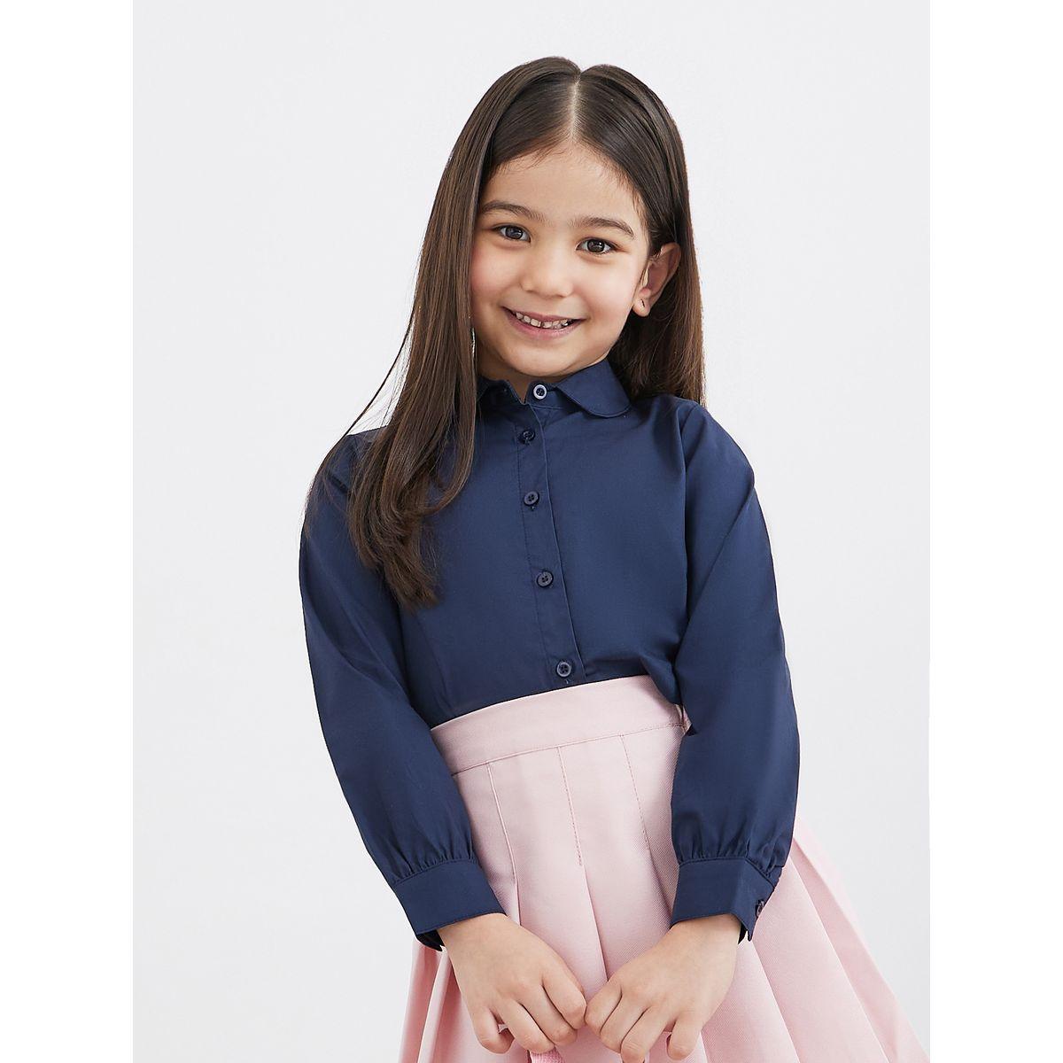بلوزة بياقة بيتر بان-girls-clothing-schoolwear-blousesandshirts-image-1
