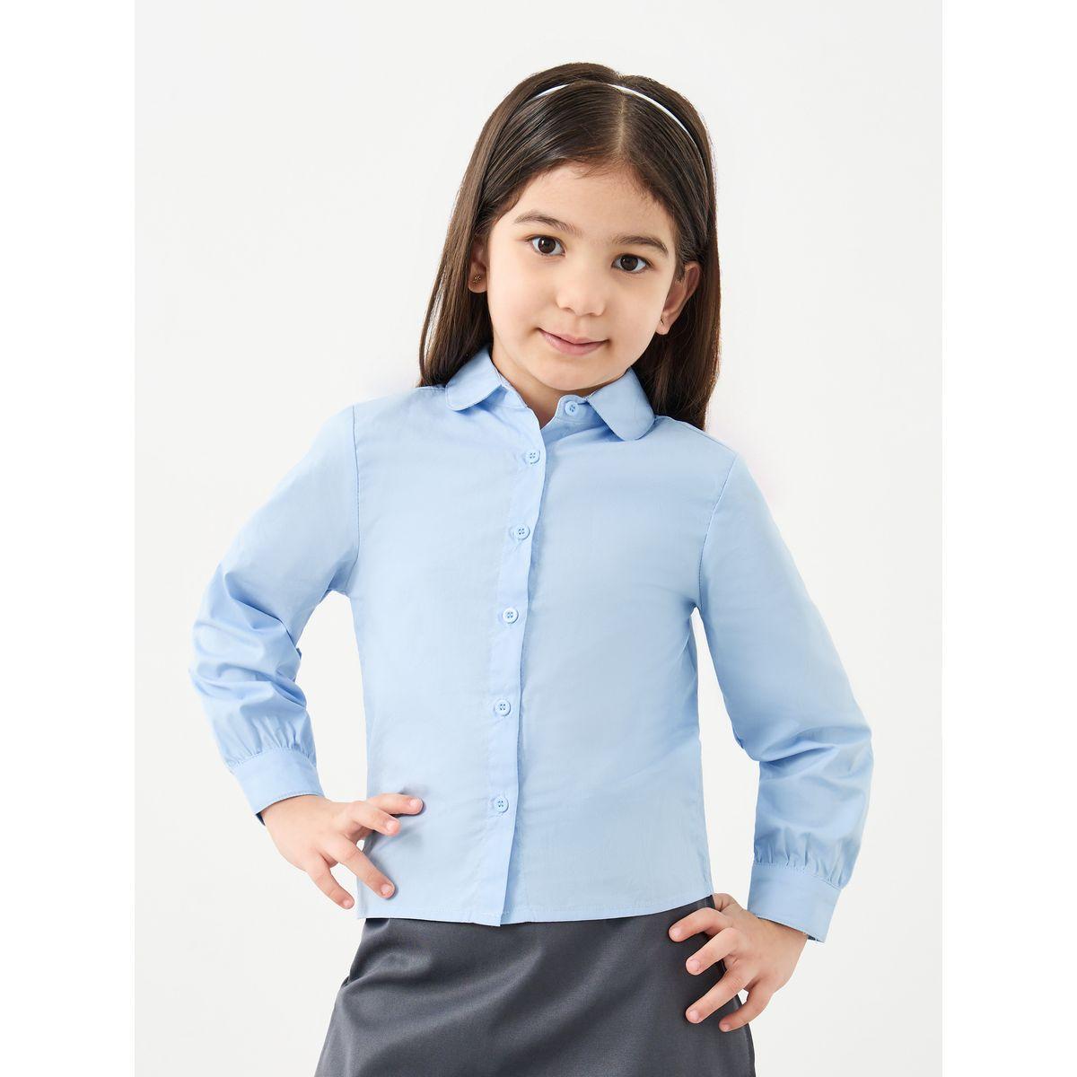 بلوزة بياقة بيتر بان-girls-clothing-schoolwear-blousesandshirts-image-1
