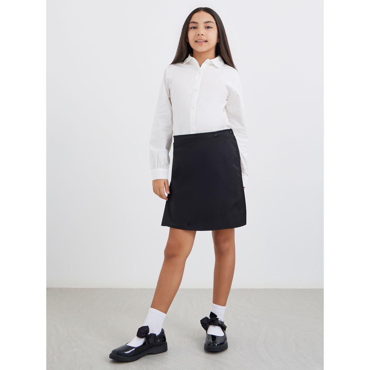 بلوزة بياقة بيتر بان-girls-clothing-schoolwear-blousesandshirts-image-2