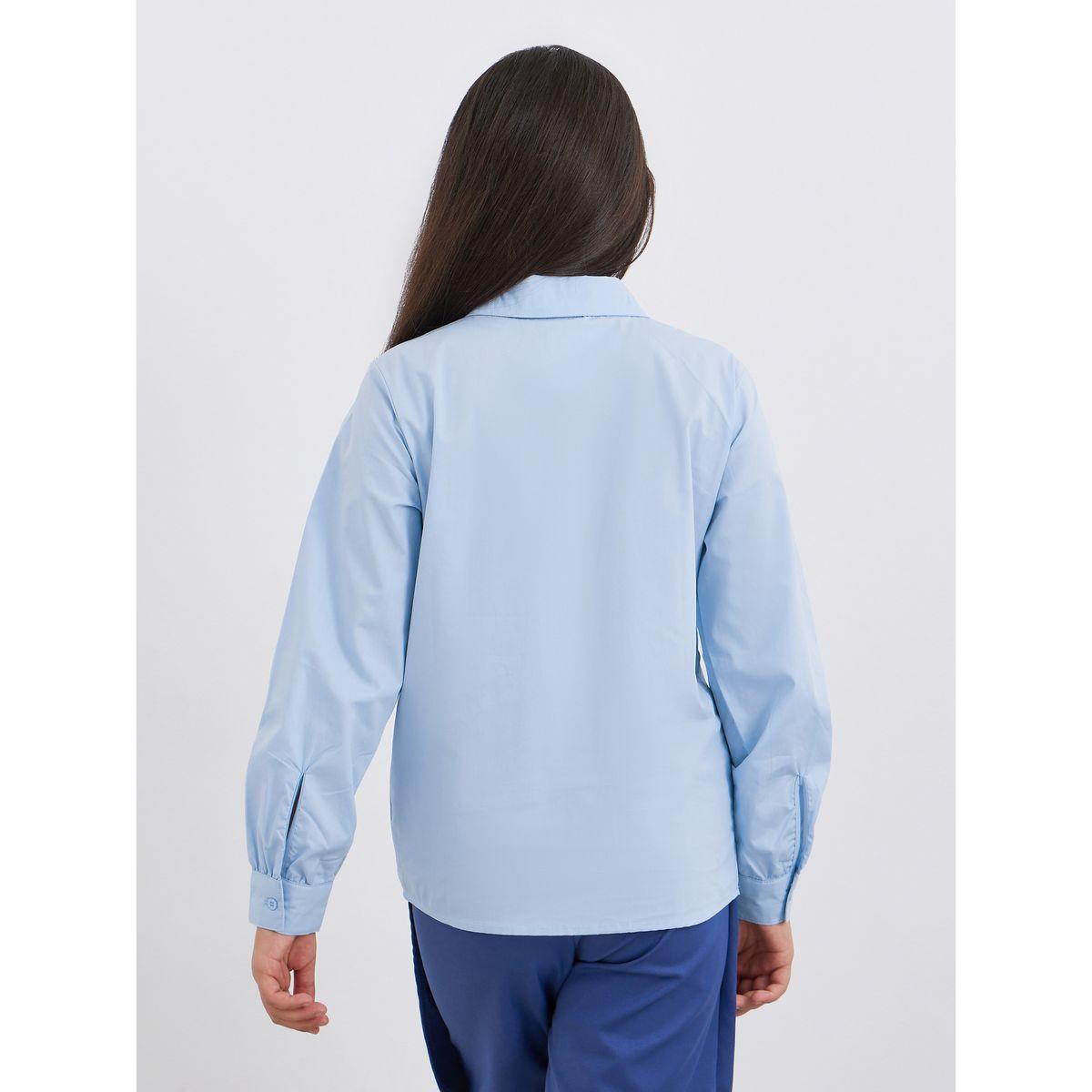 بلوزة بياقة بيتر بان-girls-clothing-schoolwear-blousesandshirts-image-5
