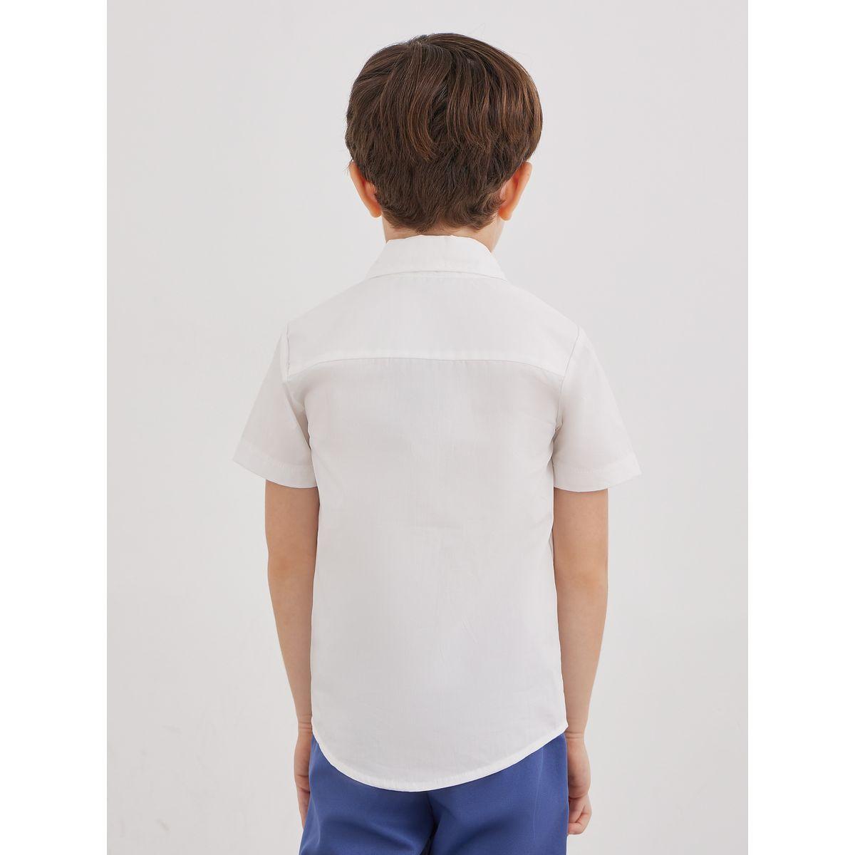 قميص بياقة مع تفاصيل جيب-boys-clothing-schoolwear-shirts-image-4