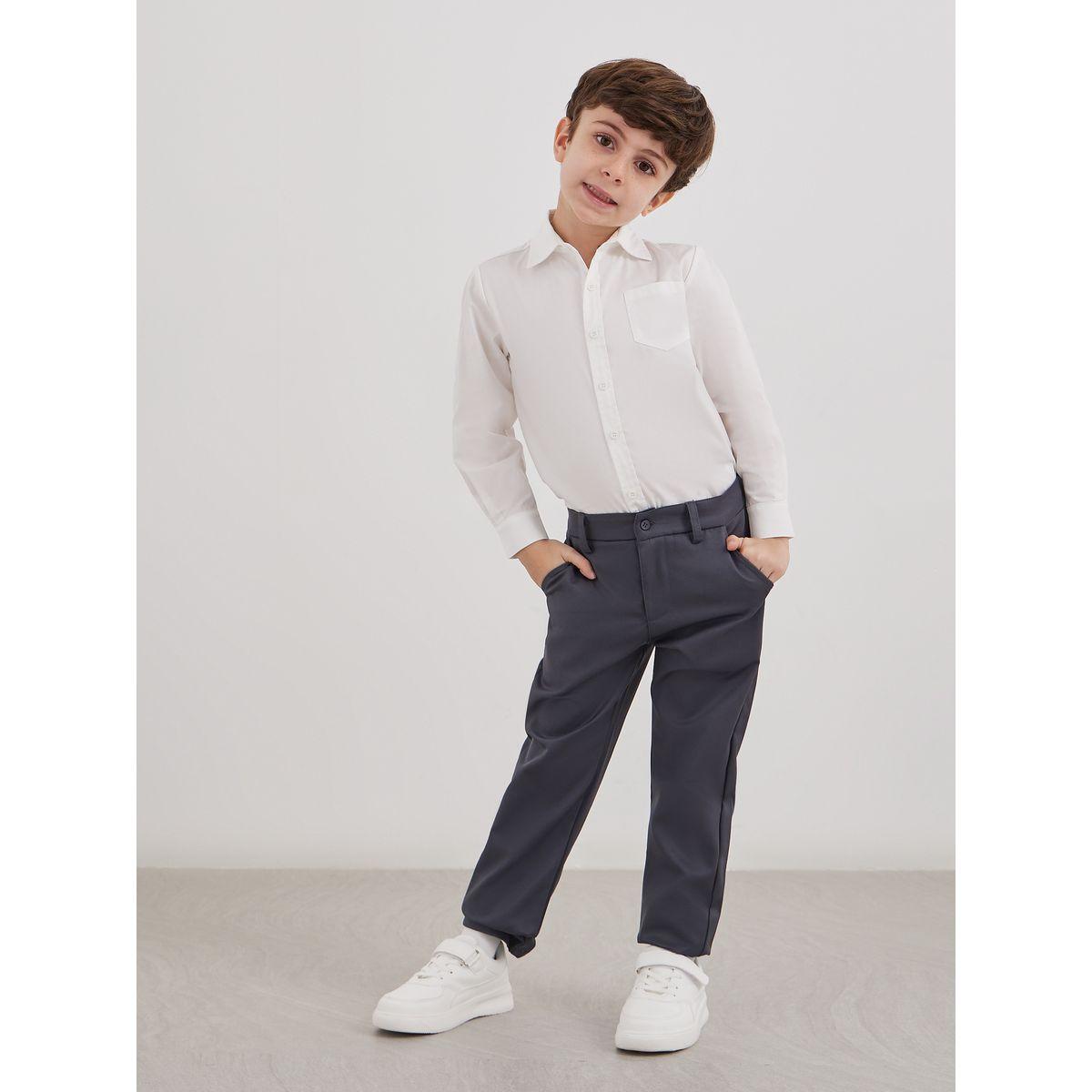 قميص بأكمام طويلة مع جيب-boys-clothing-schoolwear-shirts-image-2