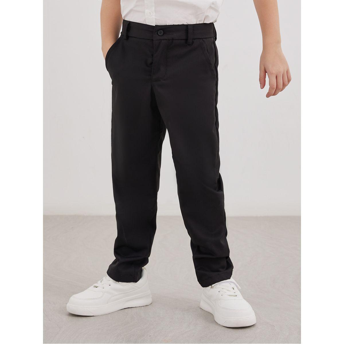 Styli Toddler Boys school uniform pants-boys-clothing-schoolwear-bottoms-pants-image-1