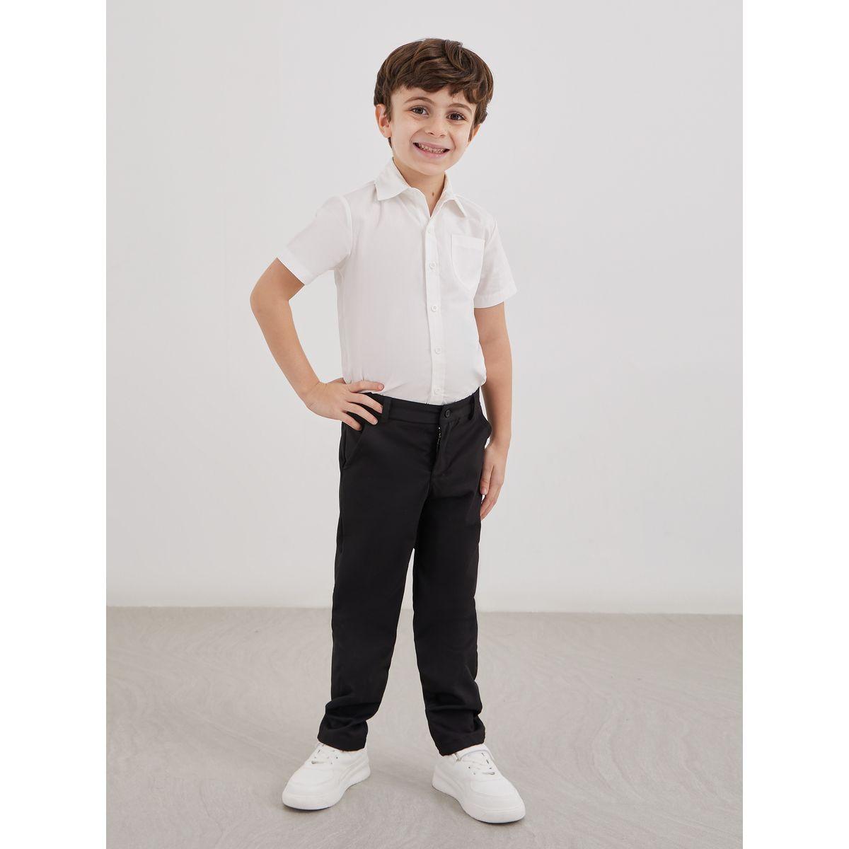 بنطال بقصة عادية مع جيوب-boys-clothing-schoolwear-bottoms-pants-image-2