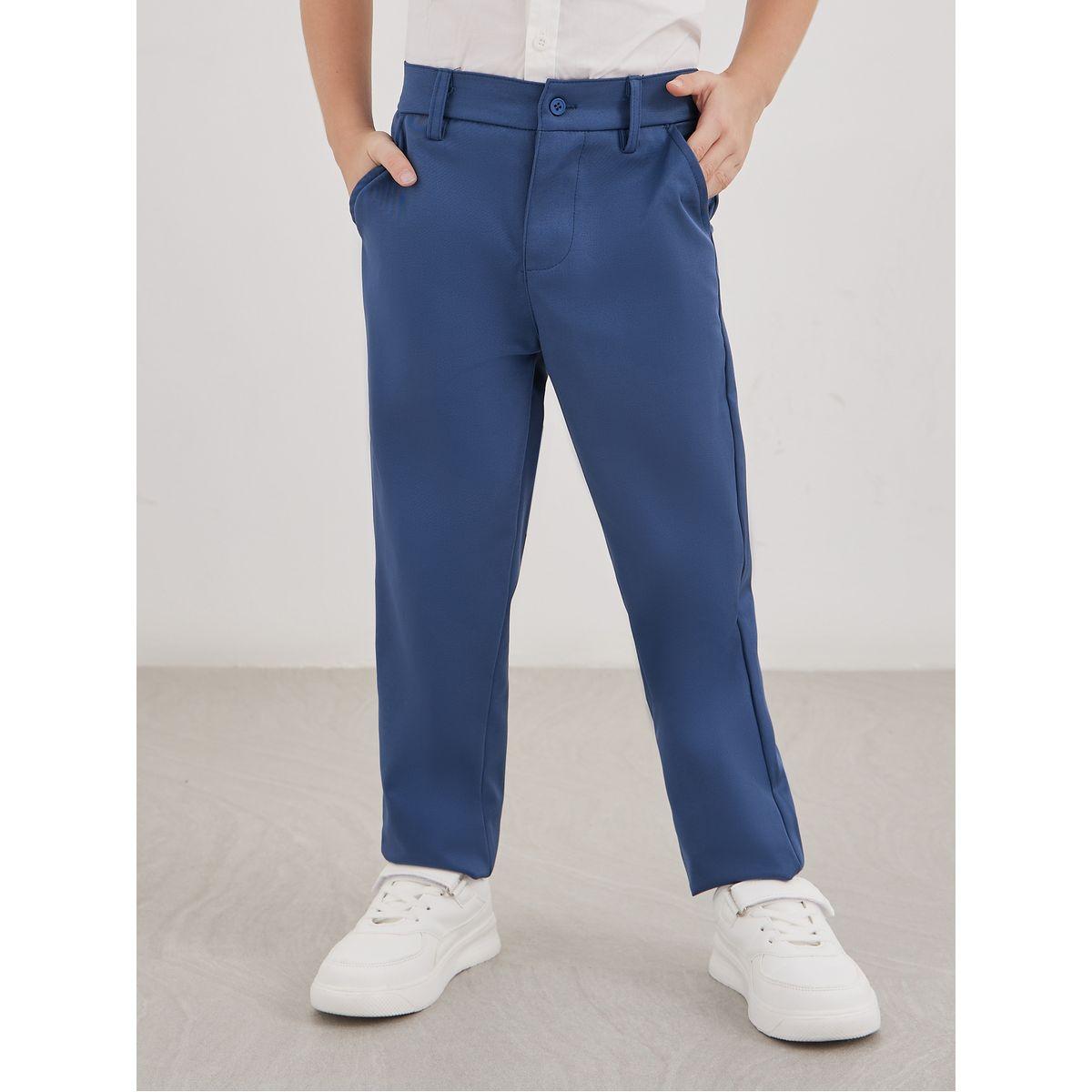 Styli Toddler Boys school uniform pants-boys-clothing-schoolwear-bottoms-pants-image-1