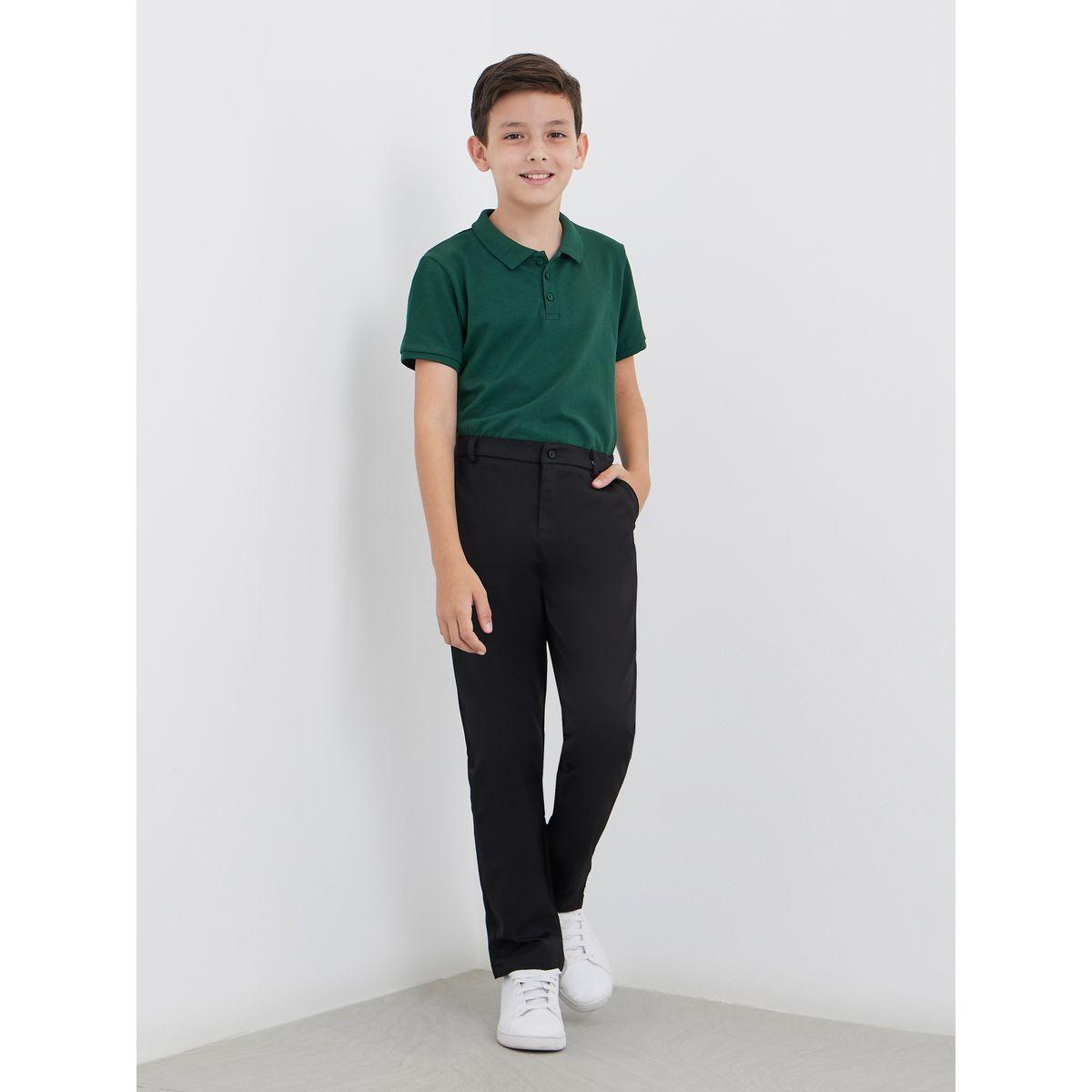 بنطال بقصة عادية مع جيوب-boys-clothing-schoolwear-bottoms-pants-image-2