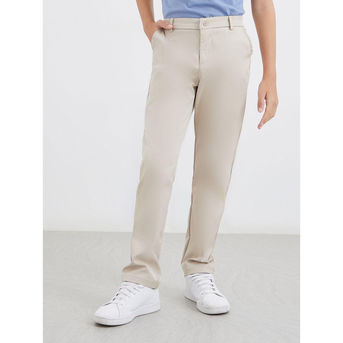 بنطال بقصة عادية مع جيوب-boys-clothing-schoolwear-bottoms-pants-image-1