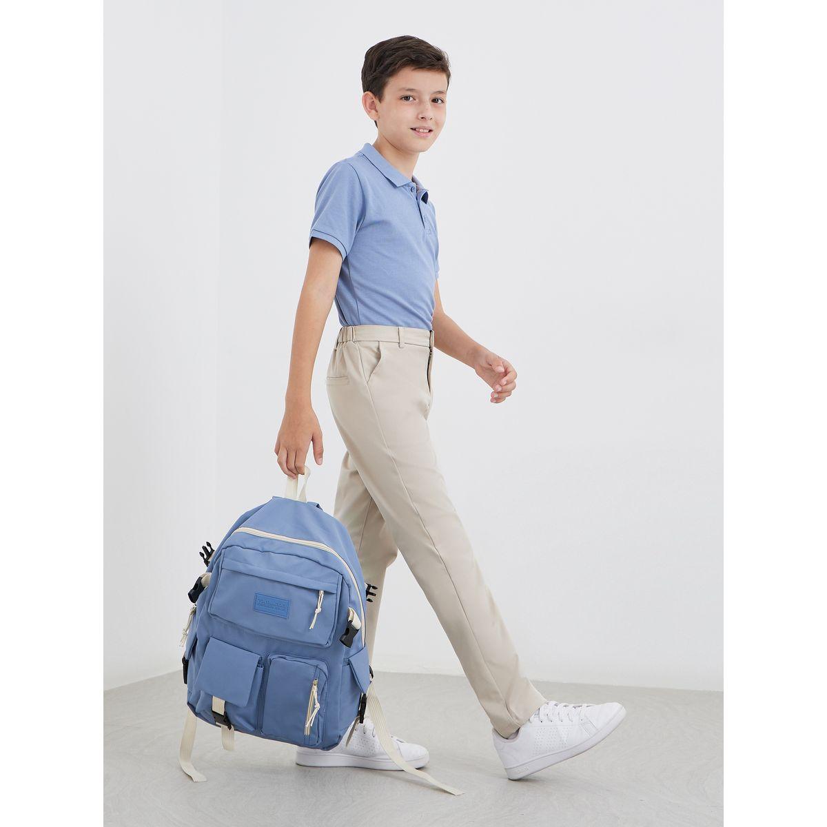 Styli Teen Boys school uniform pants-boys-clothing-schoolwear-bottoms-pants-image-2
