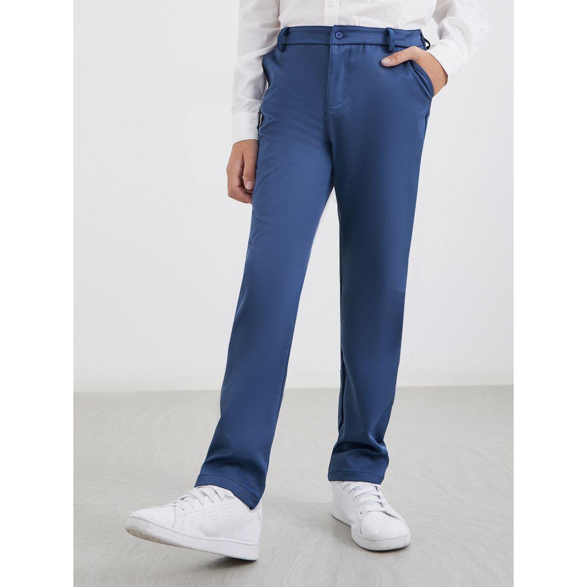 Styli Teen Boys school uniform pants-boys-clothing-schoolwear-bottoms-pants-image-1