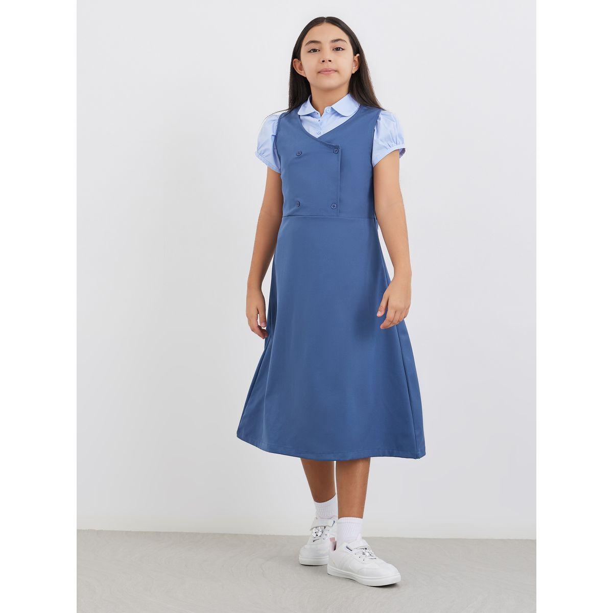 فستان بينافور بتفاصيل أزرار ونمط لف-girls-clothing-dressesandjumpsuits-image-2