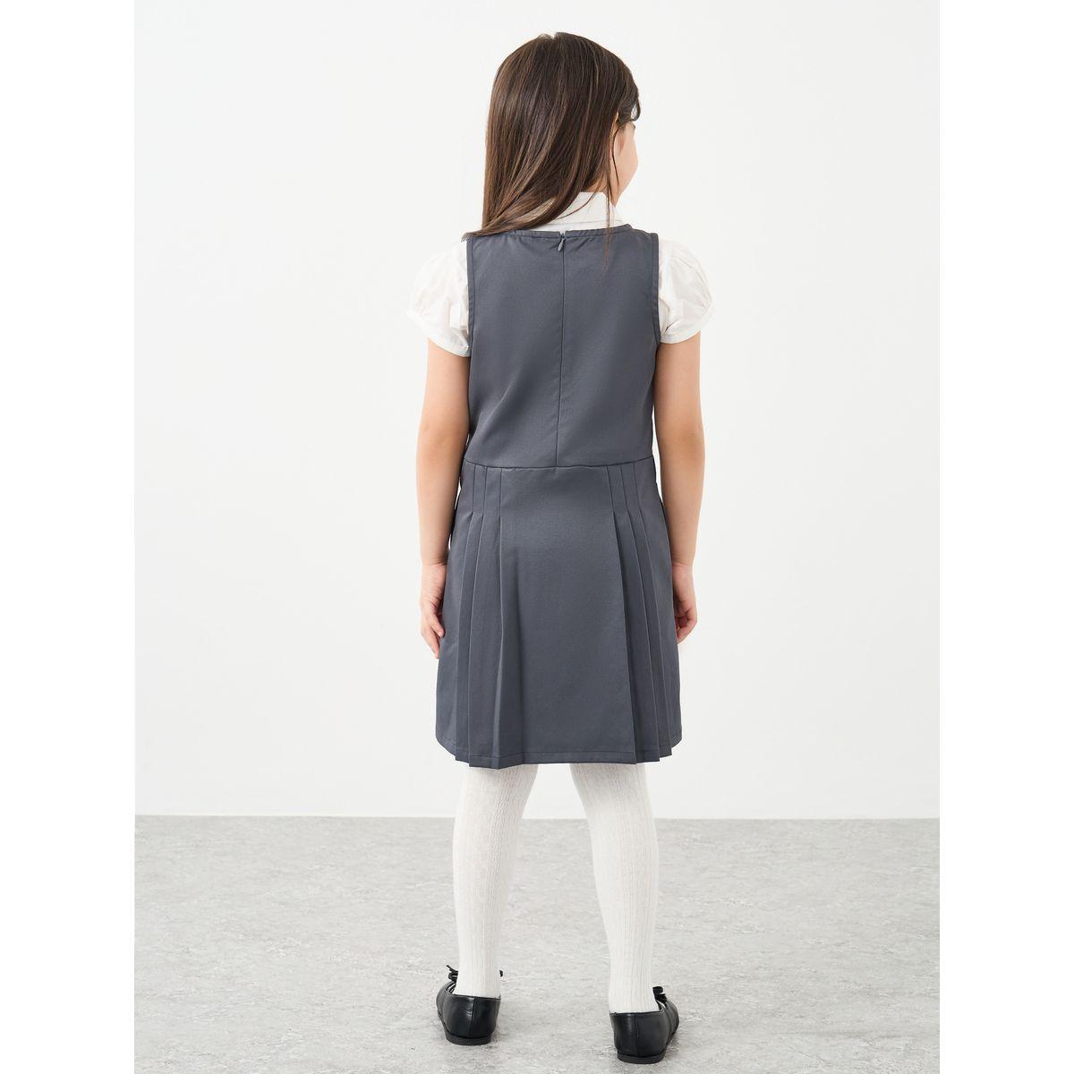 فستان بتفاصيل كسرات مع جيوب-girls-clothing-dressesandjumpsuits-image-4