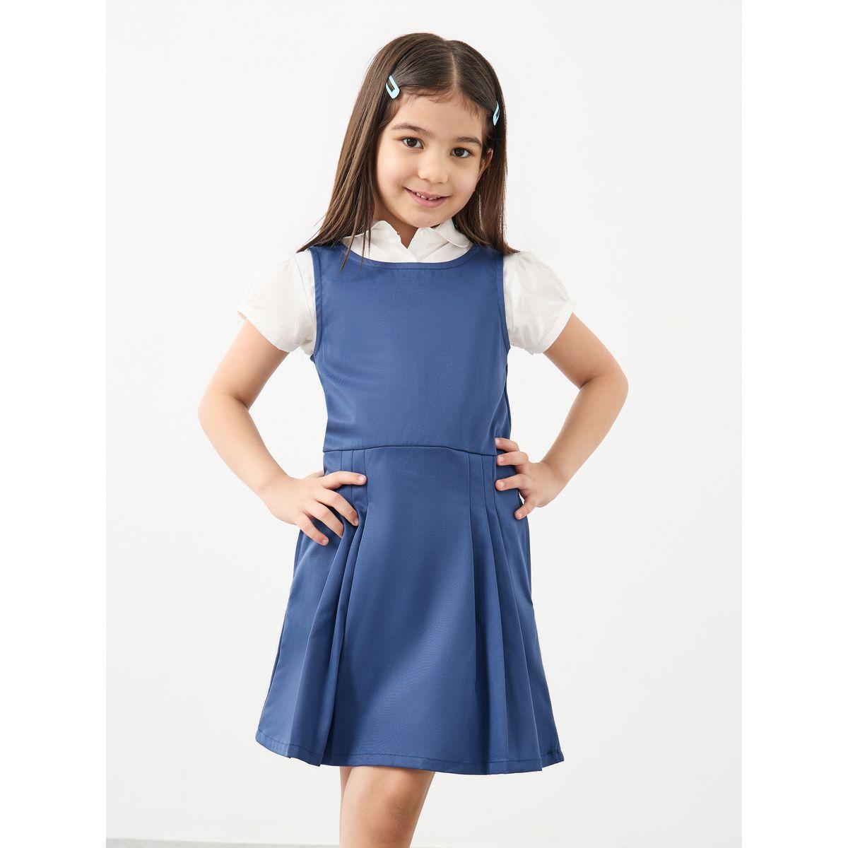 فستان بتفاصيل كسرات مع جيوب-girls-clothing-dressesandjumpsuits-image-2