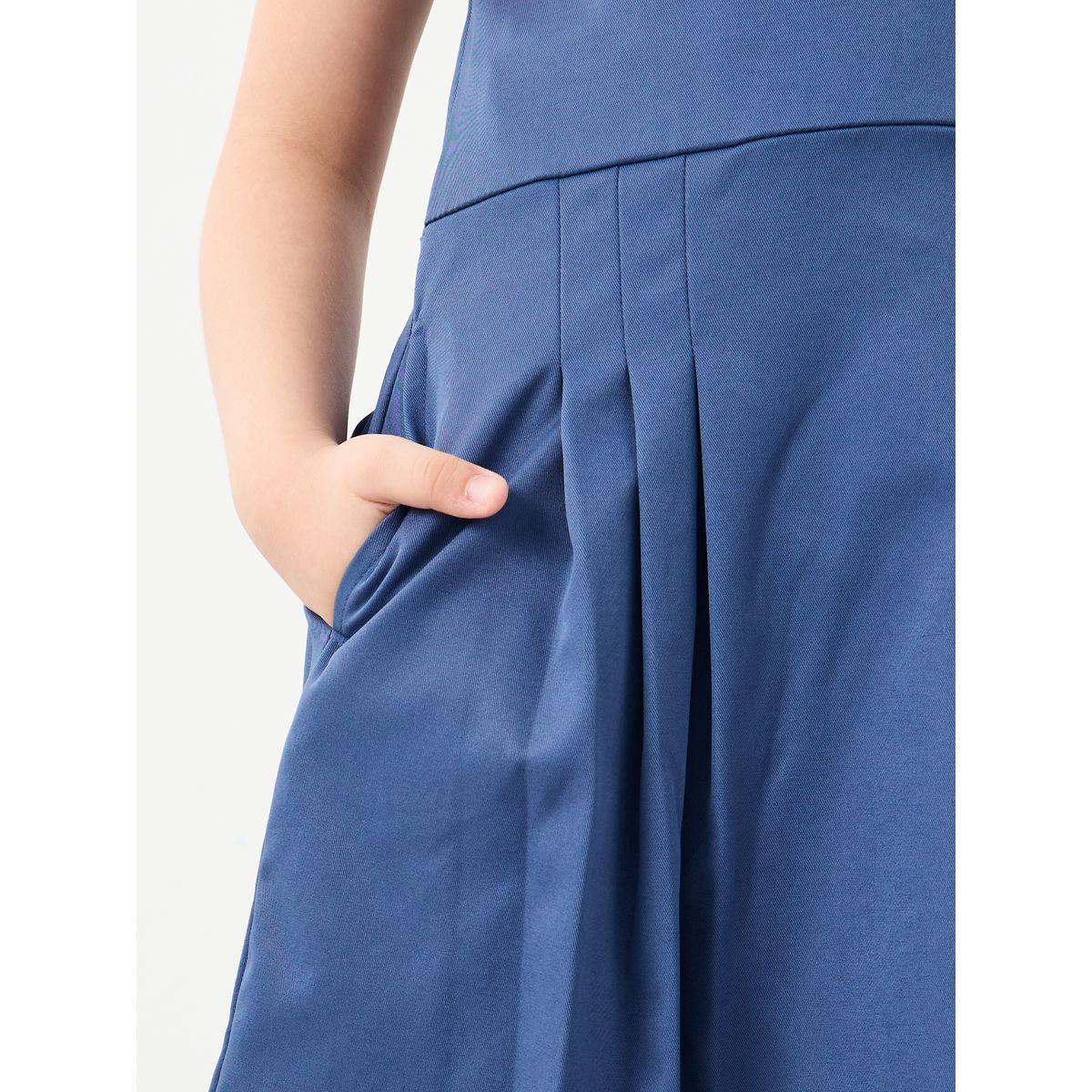 فستان بتفاصيل كسرات مع جيوب-girls-clothing-dressesandjumpsuits-image-3