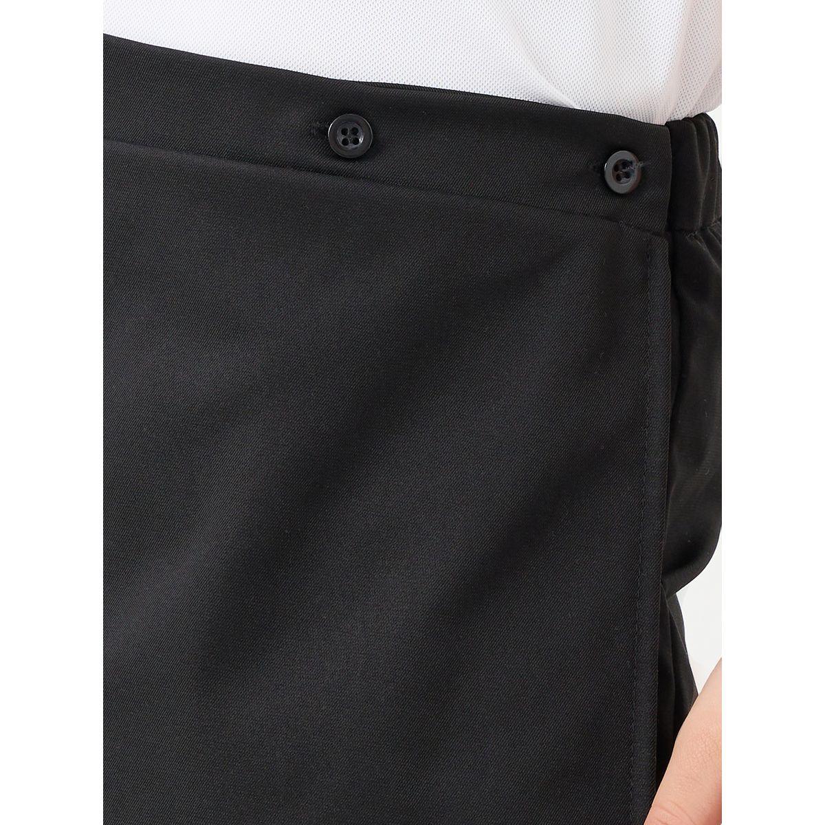 شورت بنمط تنورة بتفاصيل أزرار-girls-clothing-schoolwear-bottoms-shorts-image-4
