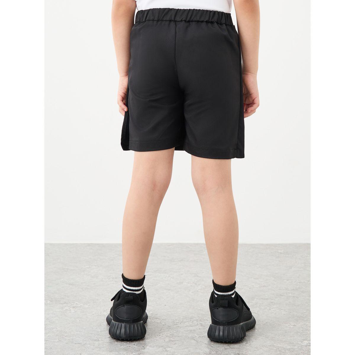 شورت بنمط تنورة بتفاصيل أزرار-girls-clothing-schoolwear-bottoms-shorts-image-5