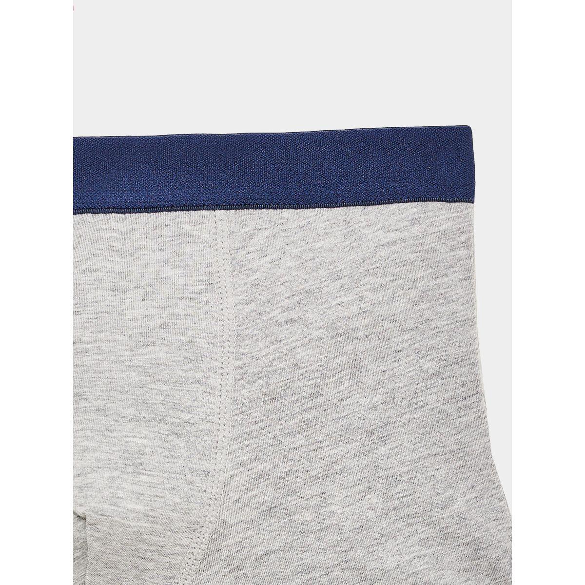 مجموعة من 2 سروال داخلي سادة بخصر مطاطي-boys-clothing-innerwear-image-2