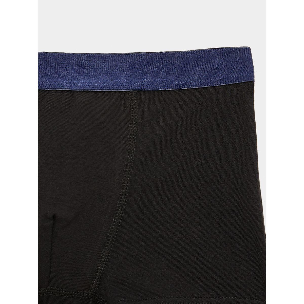 Styli Boys Pack of 2 - Plain Briefs with Elasticated Waistband-boys-clothing-innerwear-image-3
