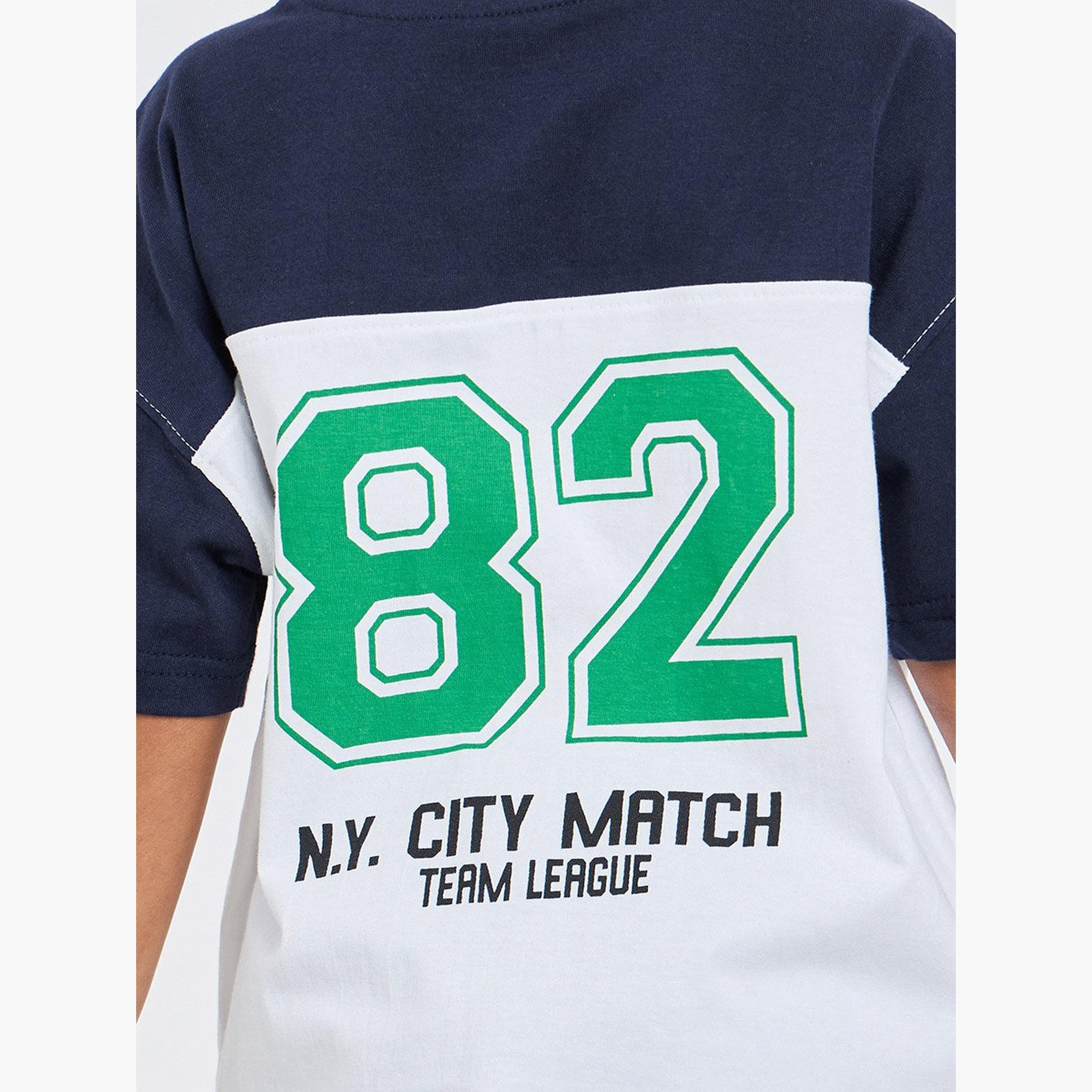 Styli Boys Color Block Printed Oversized T-Shirt-boys-clothing-tshirtsandpolos-image-5