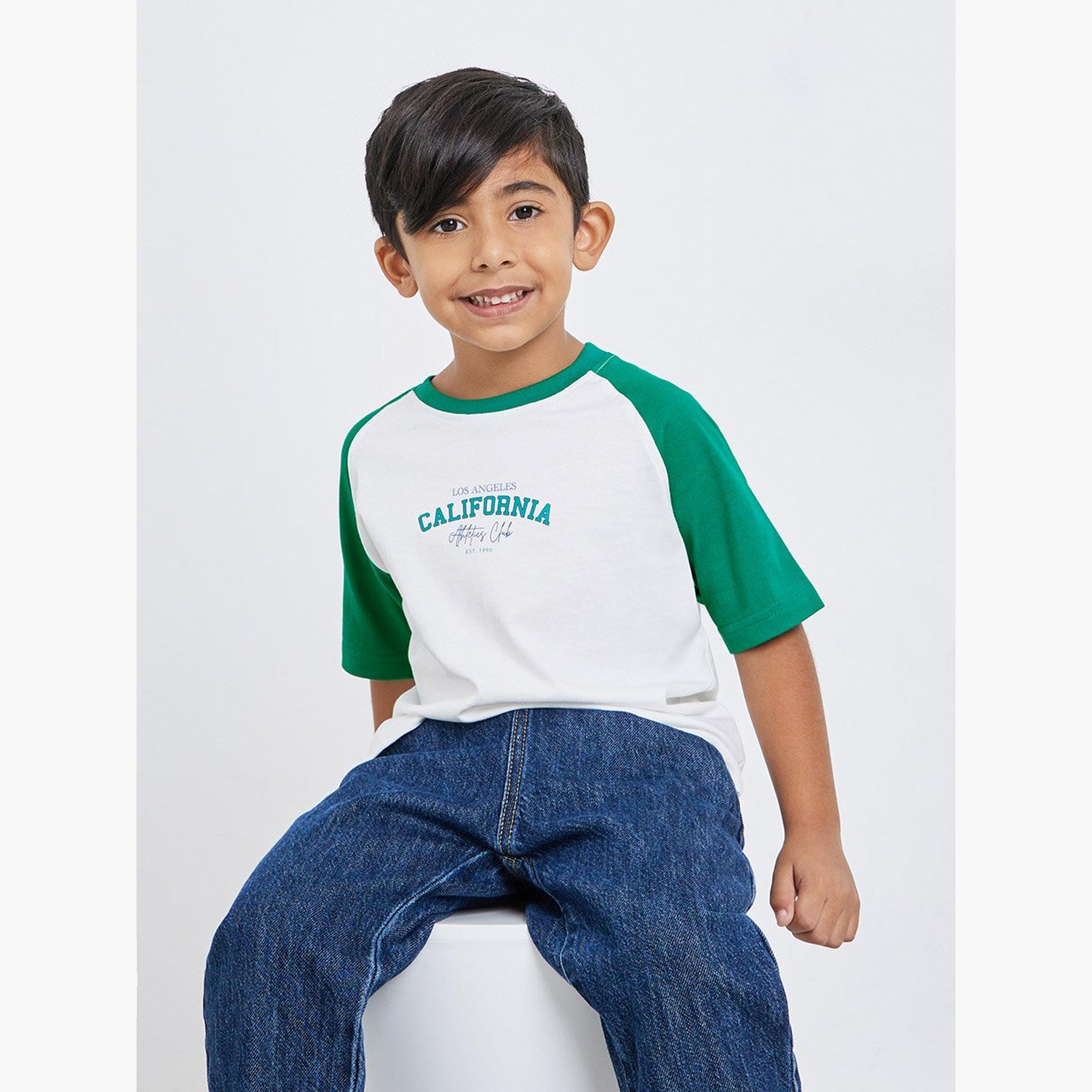 Styli Boys Color Block Raglan Sleeve T-Shirt-boys-clothing-tshirtsandpolos-image-1