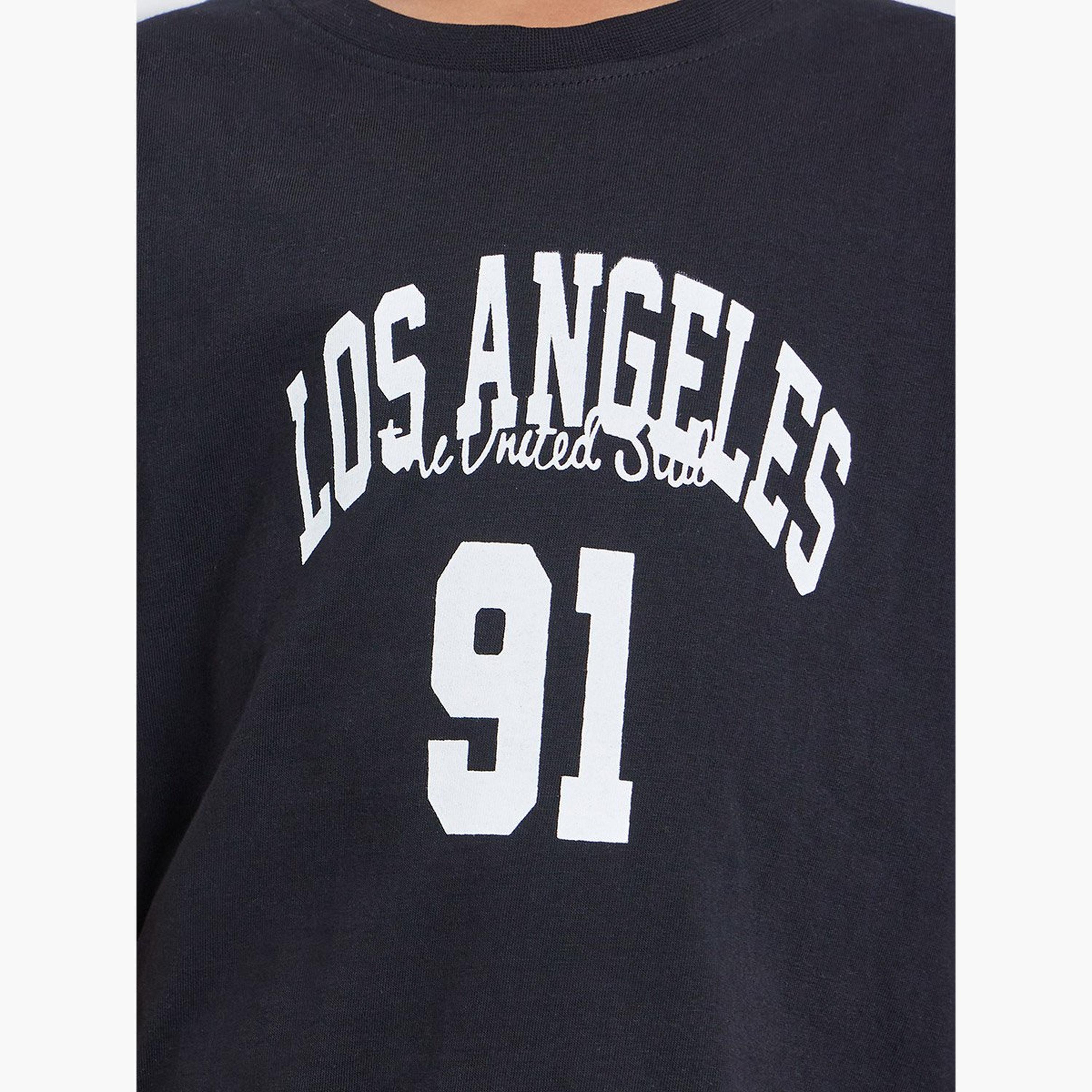 مجموعة من شورت وتيشيرت بطبعة جرافيك-boys-clothing-setsandcoords-image-3