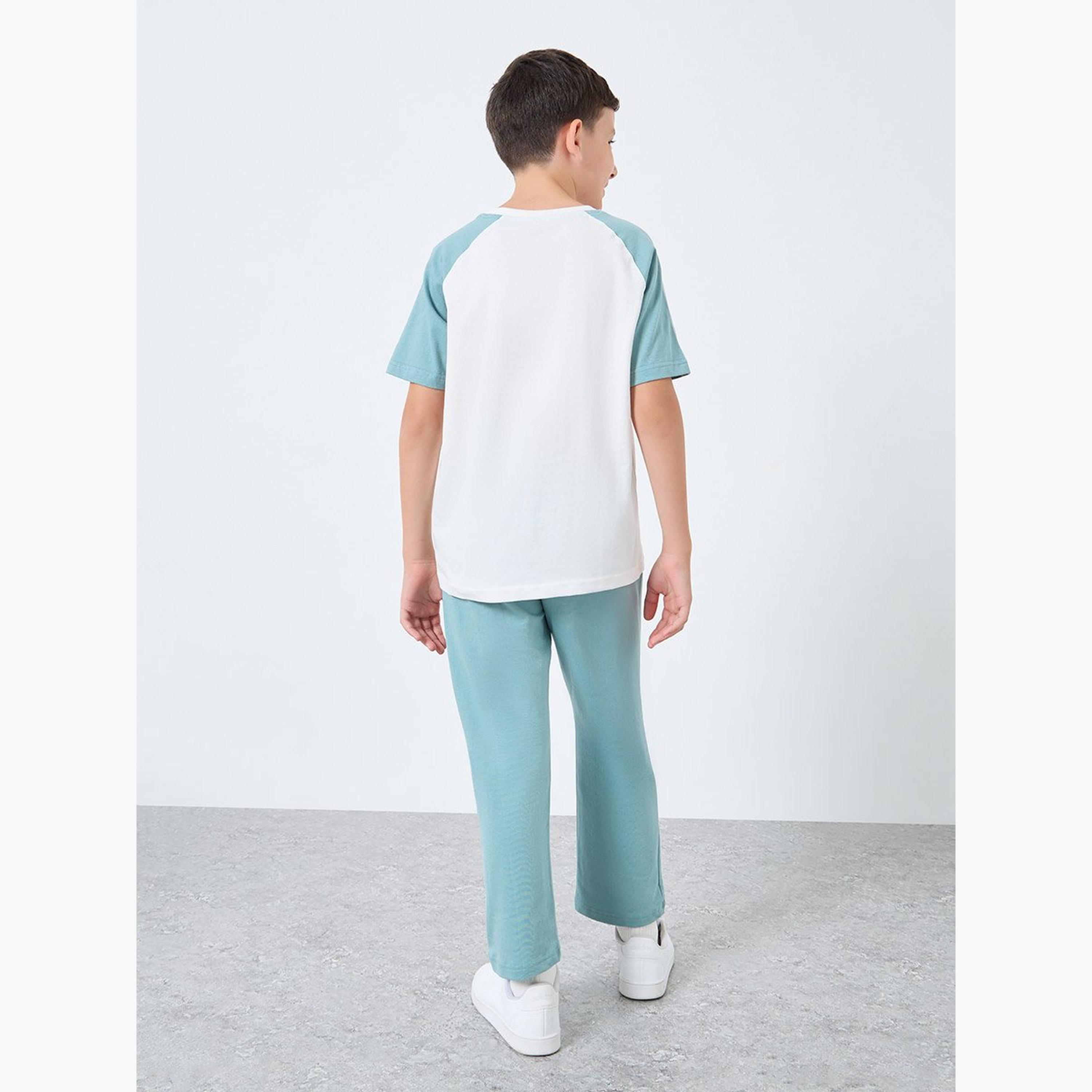 Styli Teen Oversized Raglan Sleeves T-Shirt and Joggers Set-boys-clothing-setsandcoords-image-4