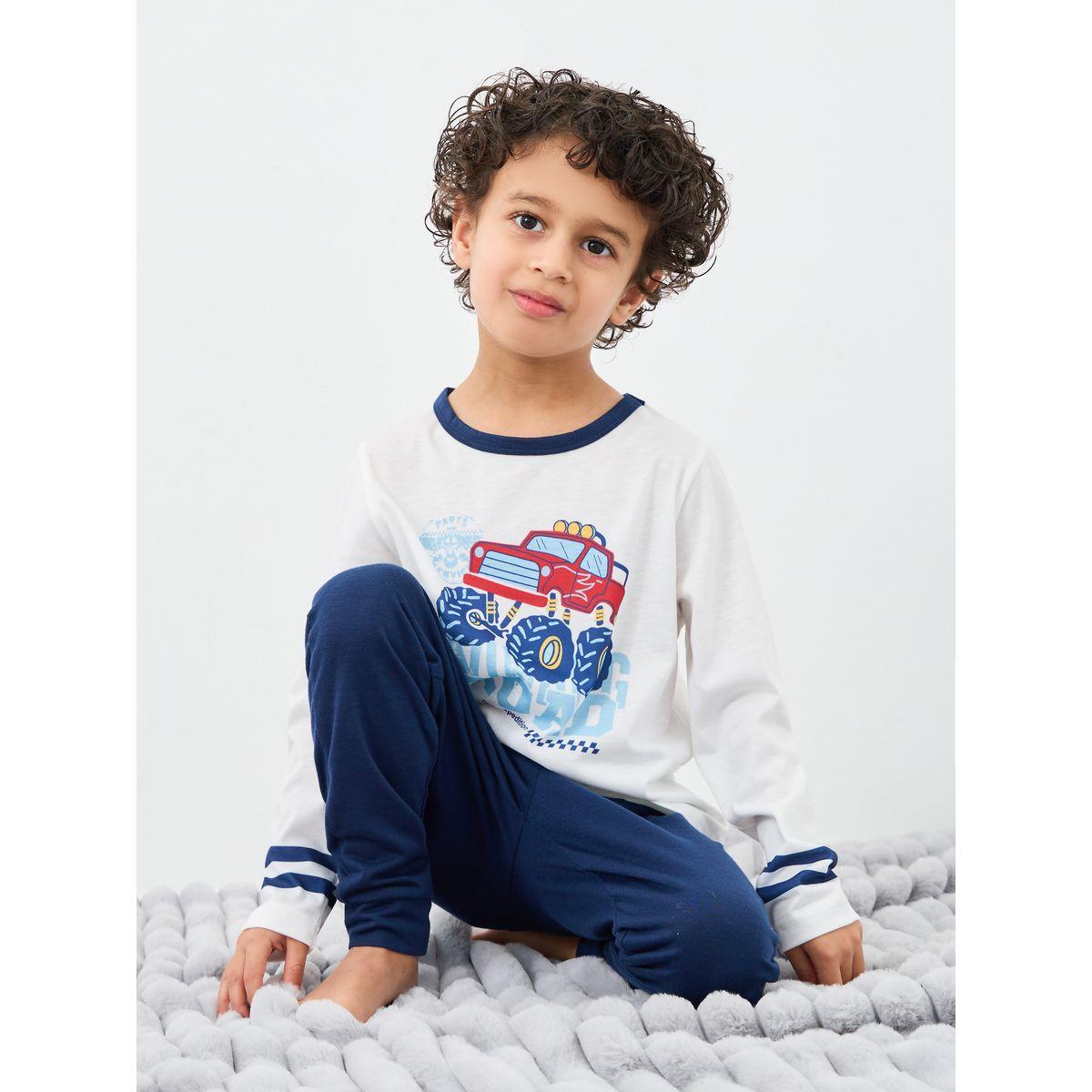 طقم من بنطال بيجاما وتيشيرت بطبعة جرافيك-boys-clothing-nightwear-image-1