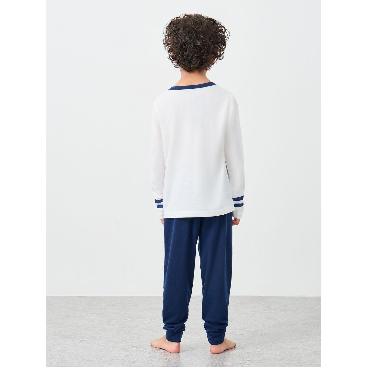 Styli Car Graphic Print T-Shirt and Pyjama Set-boys-clothing-nightwear-image-6
