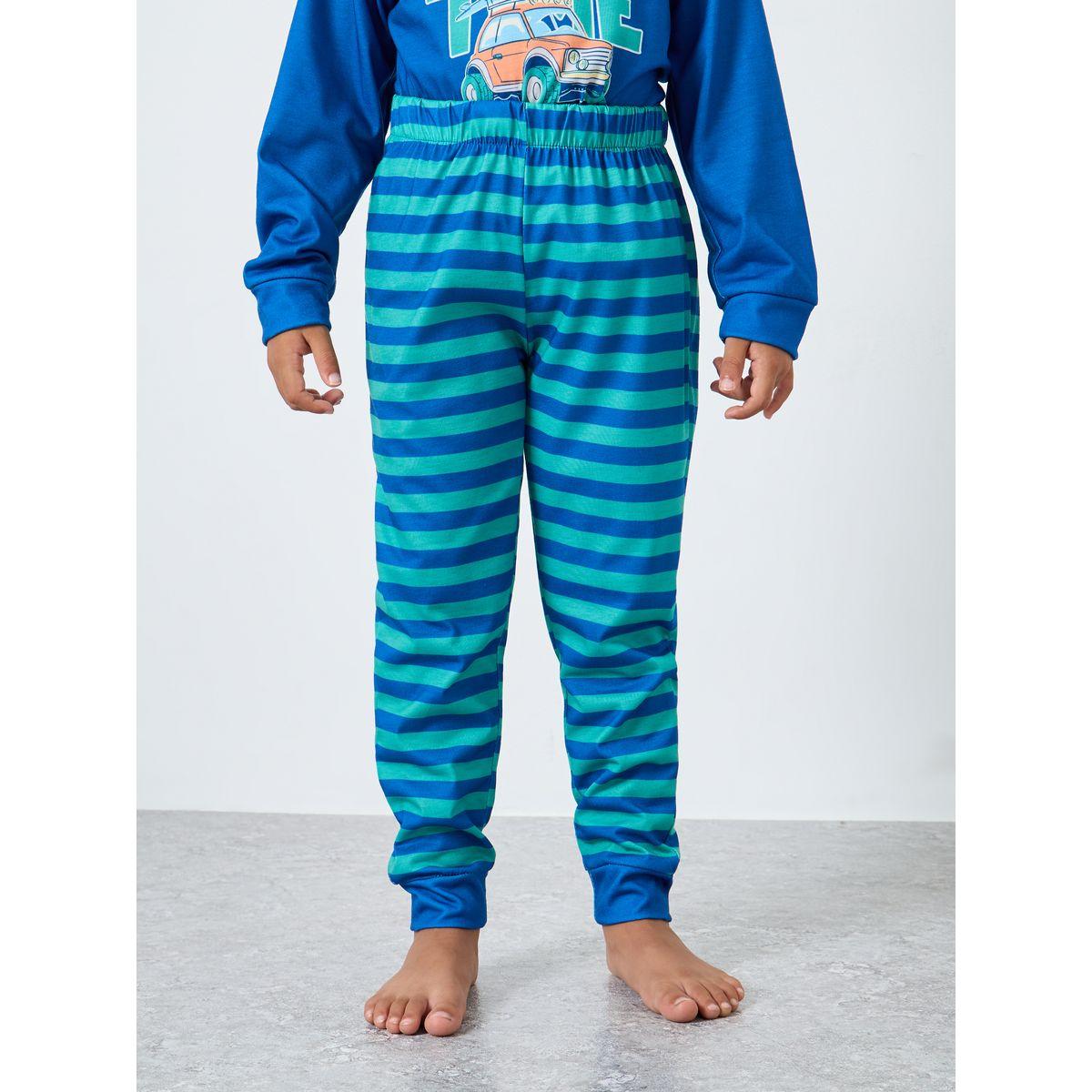 طقم بيجاما من بنطال وتيشيرت بطبعة جرافيك-boys-clothing-nightwear-image-5