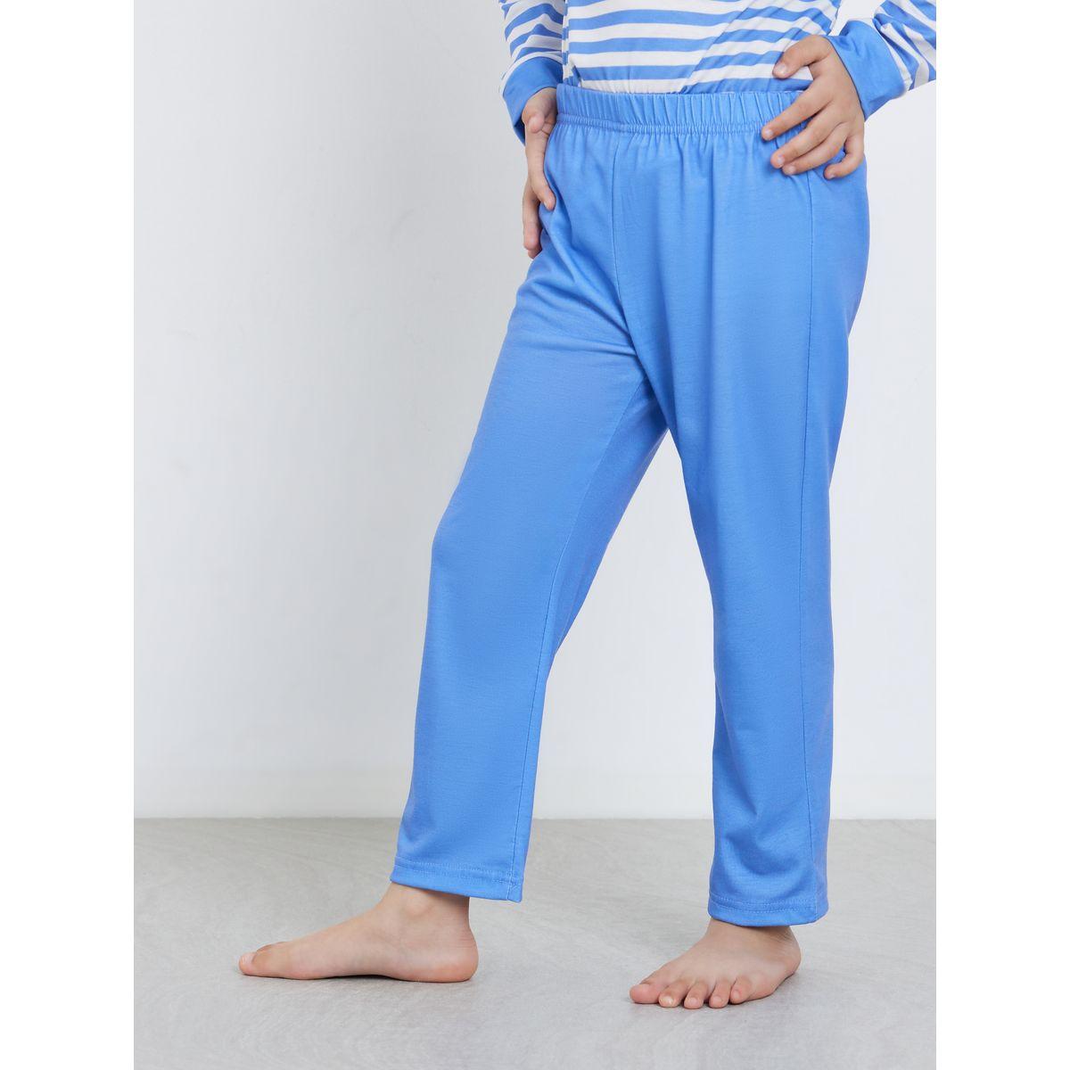 Styli Striped Long Sleeve T-Shirt and Pyjama Set-girls-clothing-nightwear-image-5