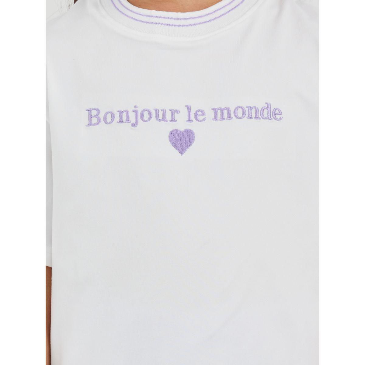 Styli Text Embroidered T-Shirt and Cargo Pants Set-girls-clothing-setsandcoords-image-3
