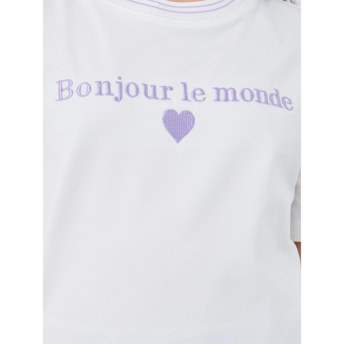 Styli Text Embroidered T-Shirt and Cargo Pants Set-girls-clothing-setsandcoords-image-3