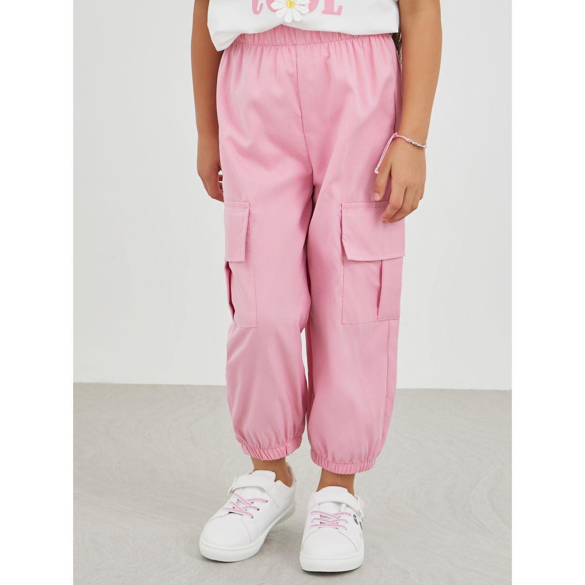 Styli Graphic Print T-Shirt and Cargo Pants Set-girls-clothing-setsandcoords-image-5