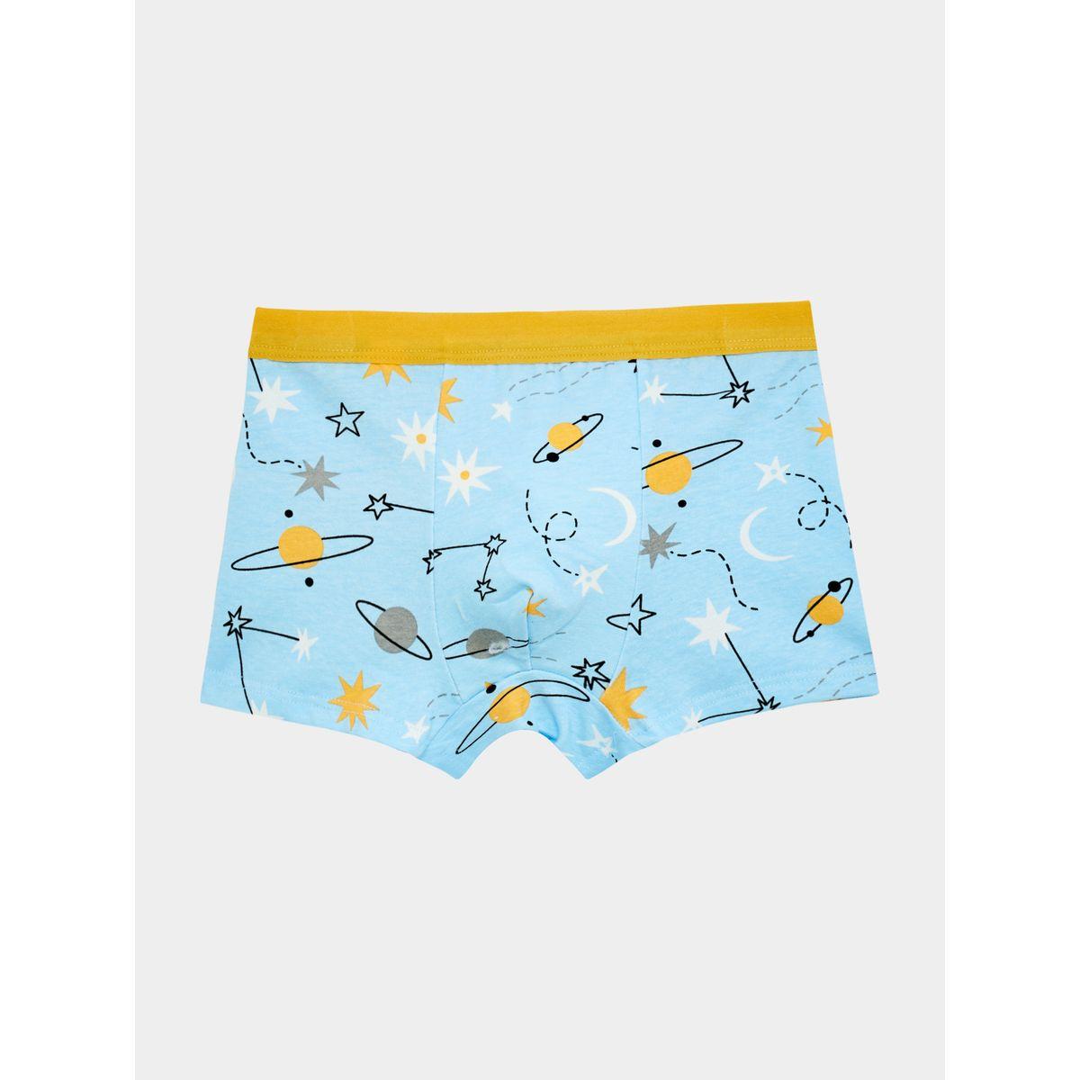 مجموعة من 4 سروايل داخلية بطبعات وخصر مُتباين-boys-clothing-innerwear-image-2