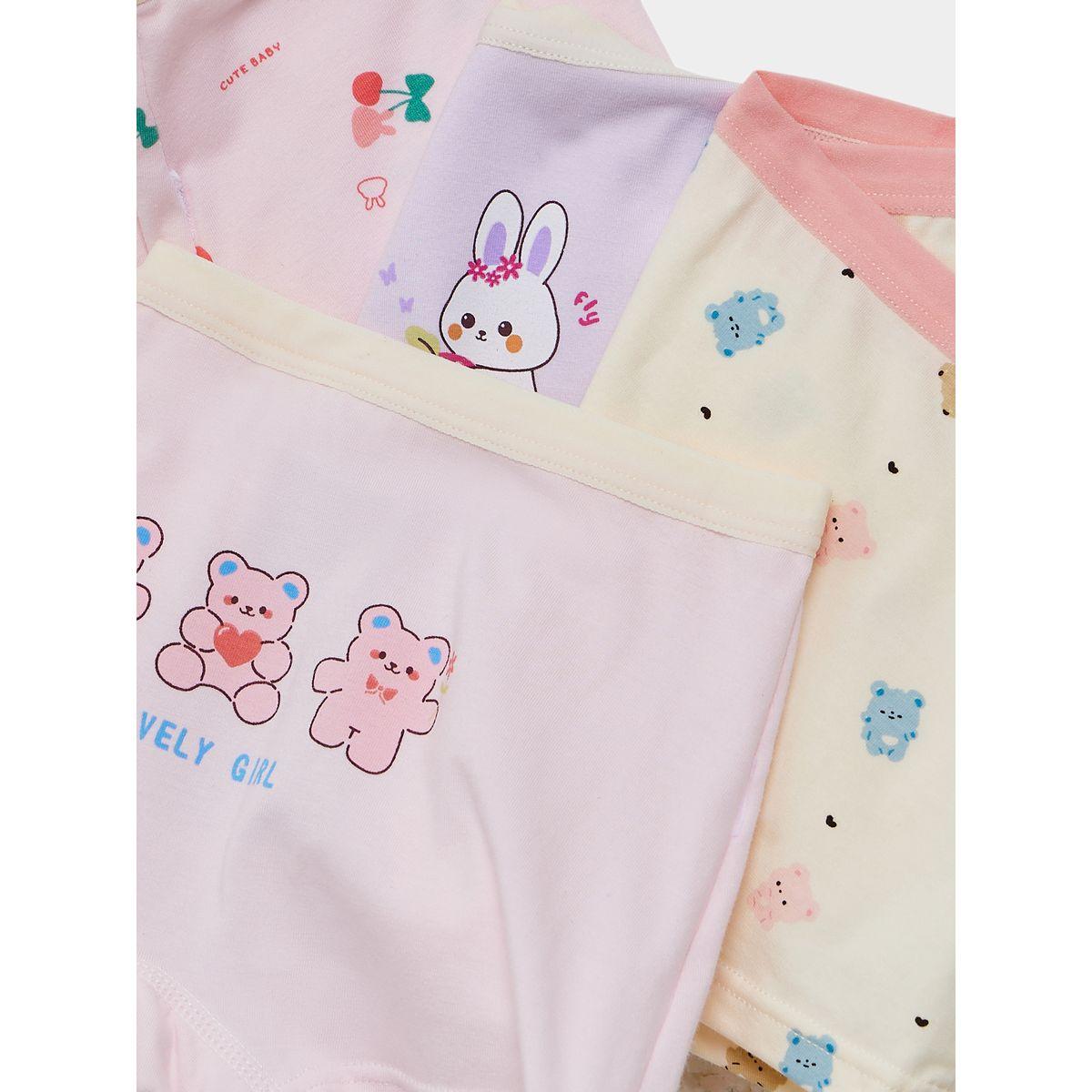 Styli Pack of 4 - Printed Boxer Shorts-girls-clothing-innerwear-image-6