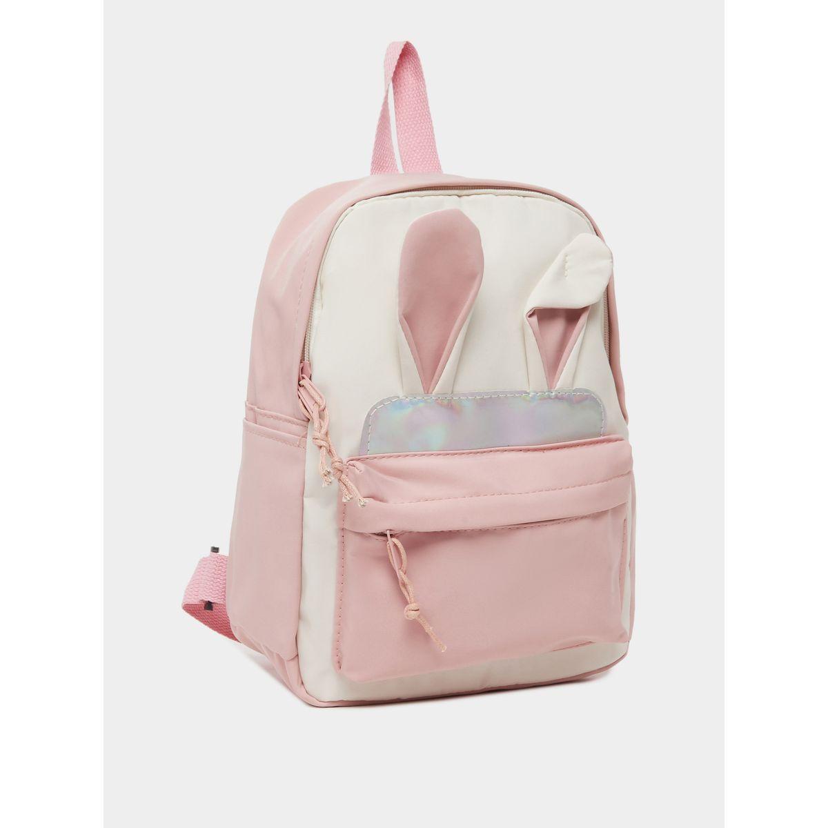 Styli Girls Pink Bunny Backpack-school-bagsandbackpacks-backpacks-image-1