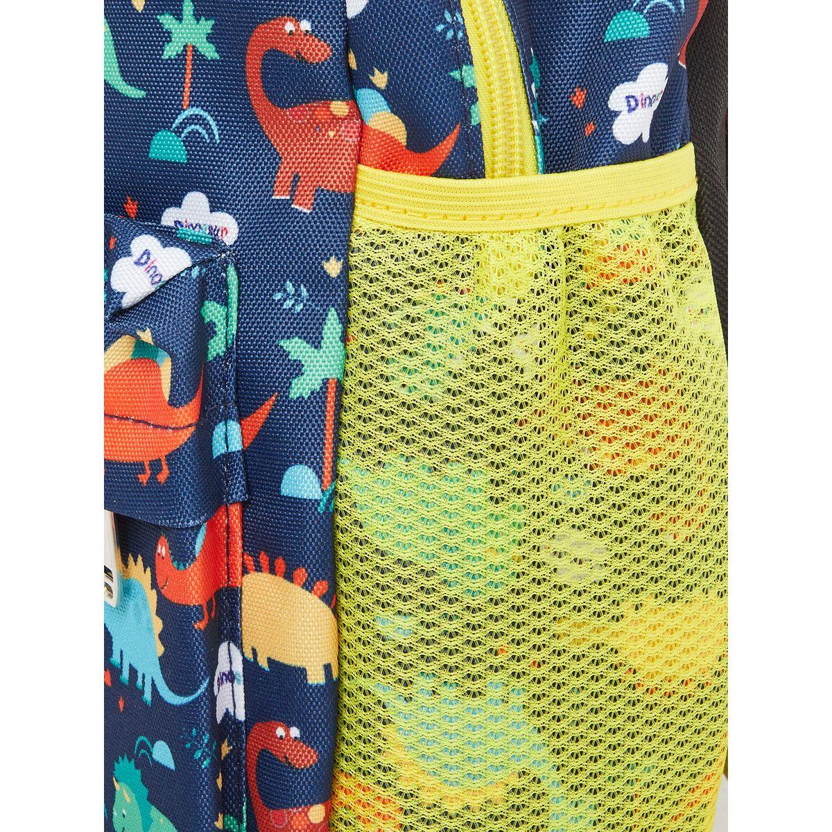 Styli Boys Blue Dinosaur Print Backpack 26x32x11cm-school-bagsandbackpacks-backpacks-image-4