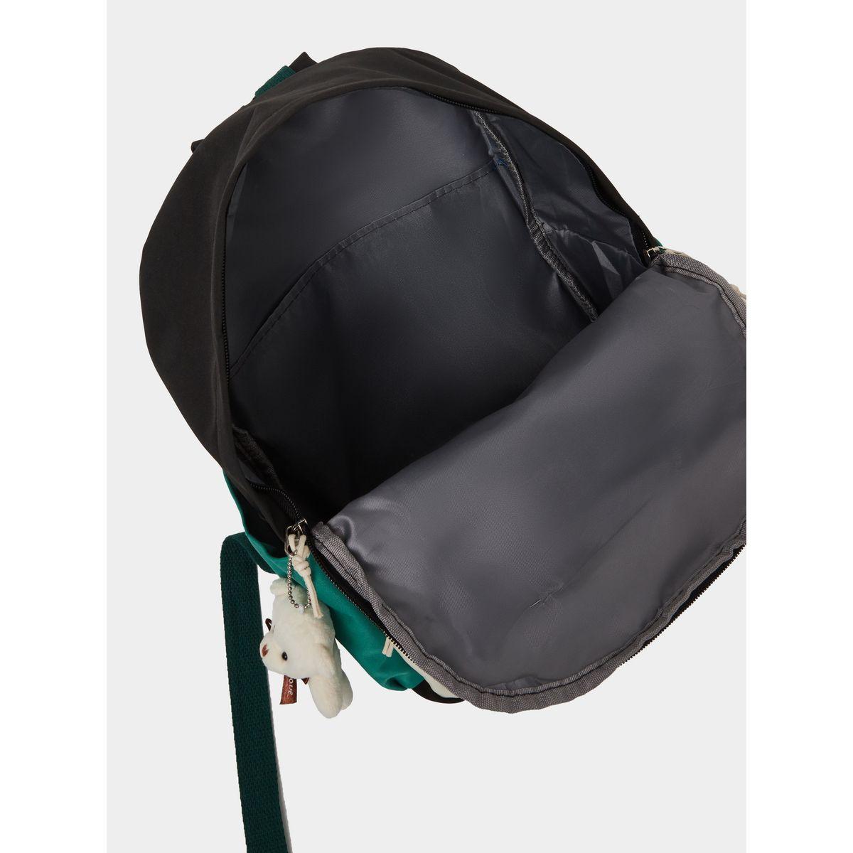 Styli Color Block Backpack with Buckle Strap-school-bagsandbackpacks-backpacks-image-4