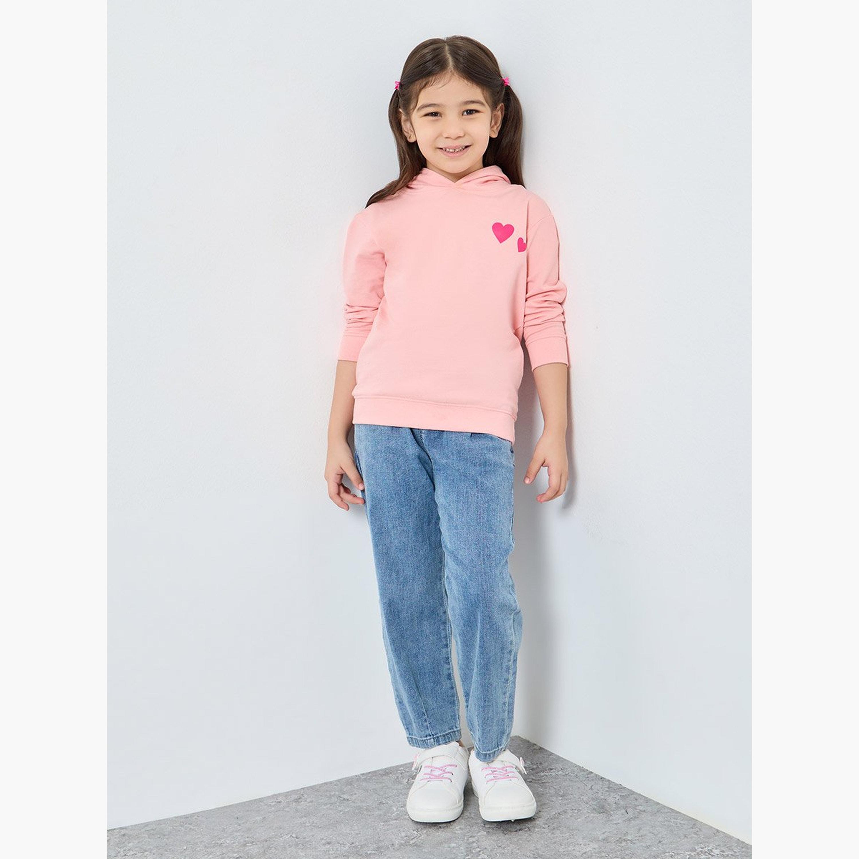 هودي بطبعة قلوب-girls-clothing-sweatshirts-image-2