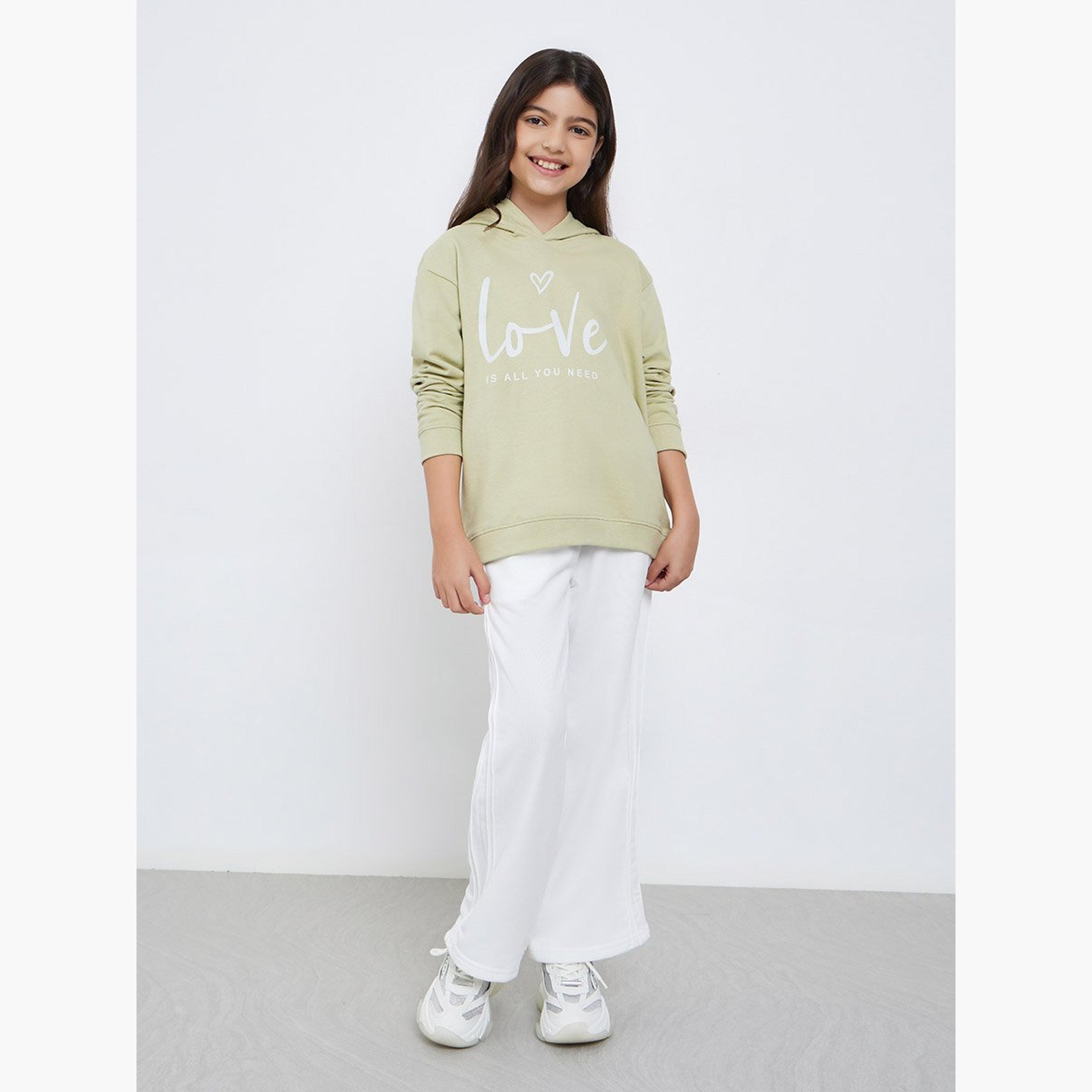 هودي بقصة مريحة بطبعة جرافيك-girls-clothing-sweatshirts-image-2