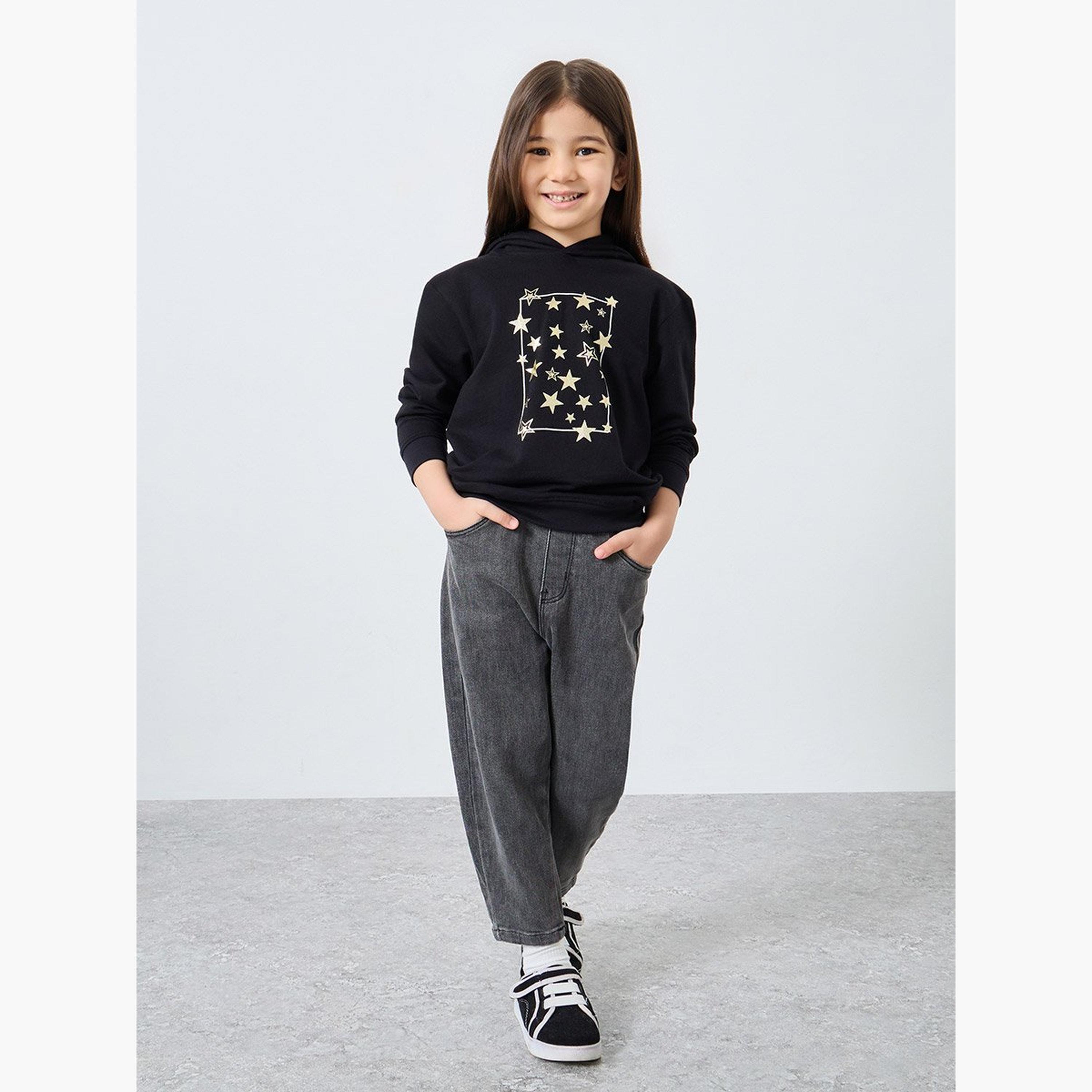 هودي بطبعة جرافيك-girls-clothing-sweatshirts-image-1