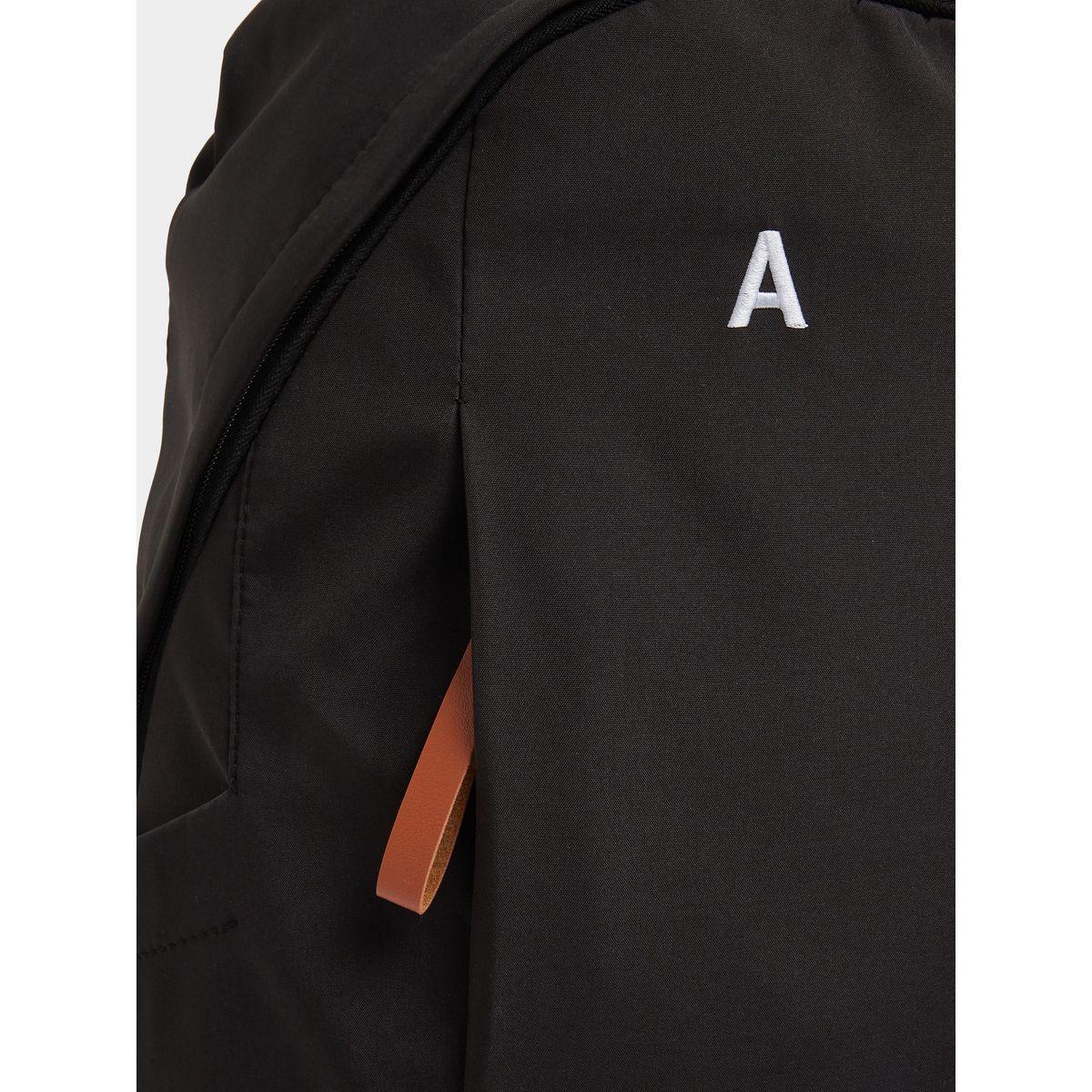 Styli Unisex Black Backpack with Side Pocket 31x18x45cm-school-bagsandbackpacks-backpacks-image-4