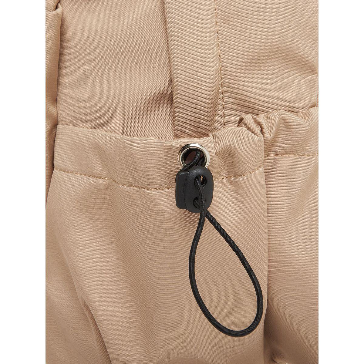 Styli Unisex Beige Backpack with Drawstring Pocket 35x17x42cm-school-bagsandbackpacks-backpacks-image-5