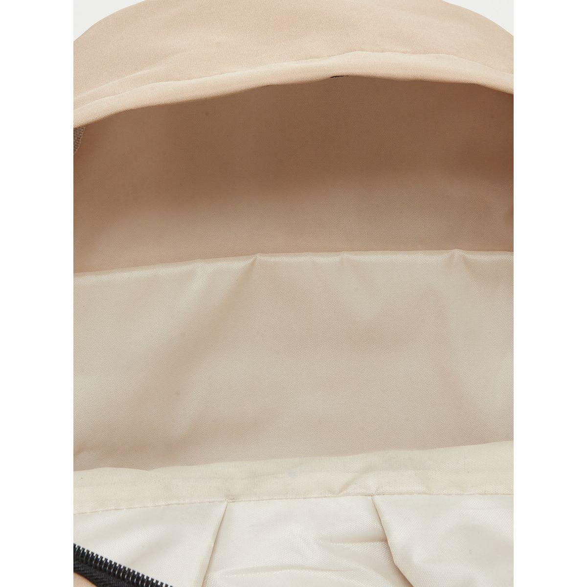 Styli Unisex Beige Backpack with Drawstring Pocket 35x17x42cm-school-bagsandbackpacks-backpacks-image-6